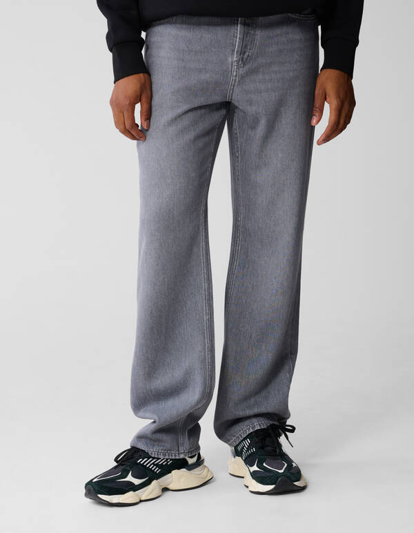 Relaxed Fit Jeans Grau SHOEBY MEN