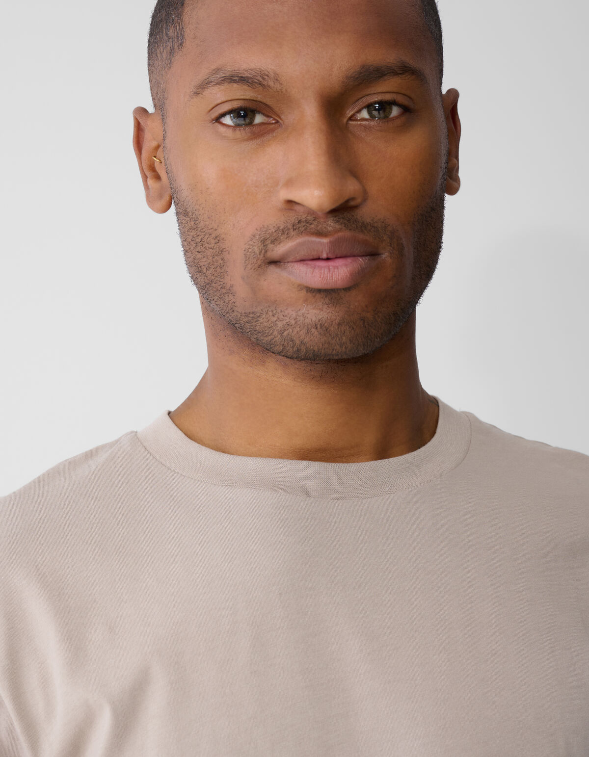 Fading Circle Artwork T-Shirt Hellbraun SHOEBY MEN