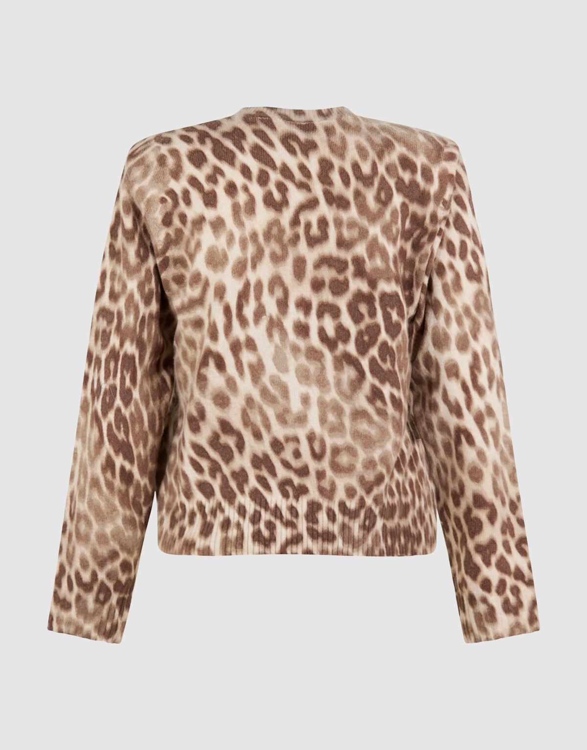 Leopard Artwork Strickpullover Sand SHOEBY WOMEN