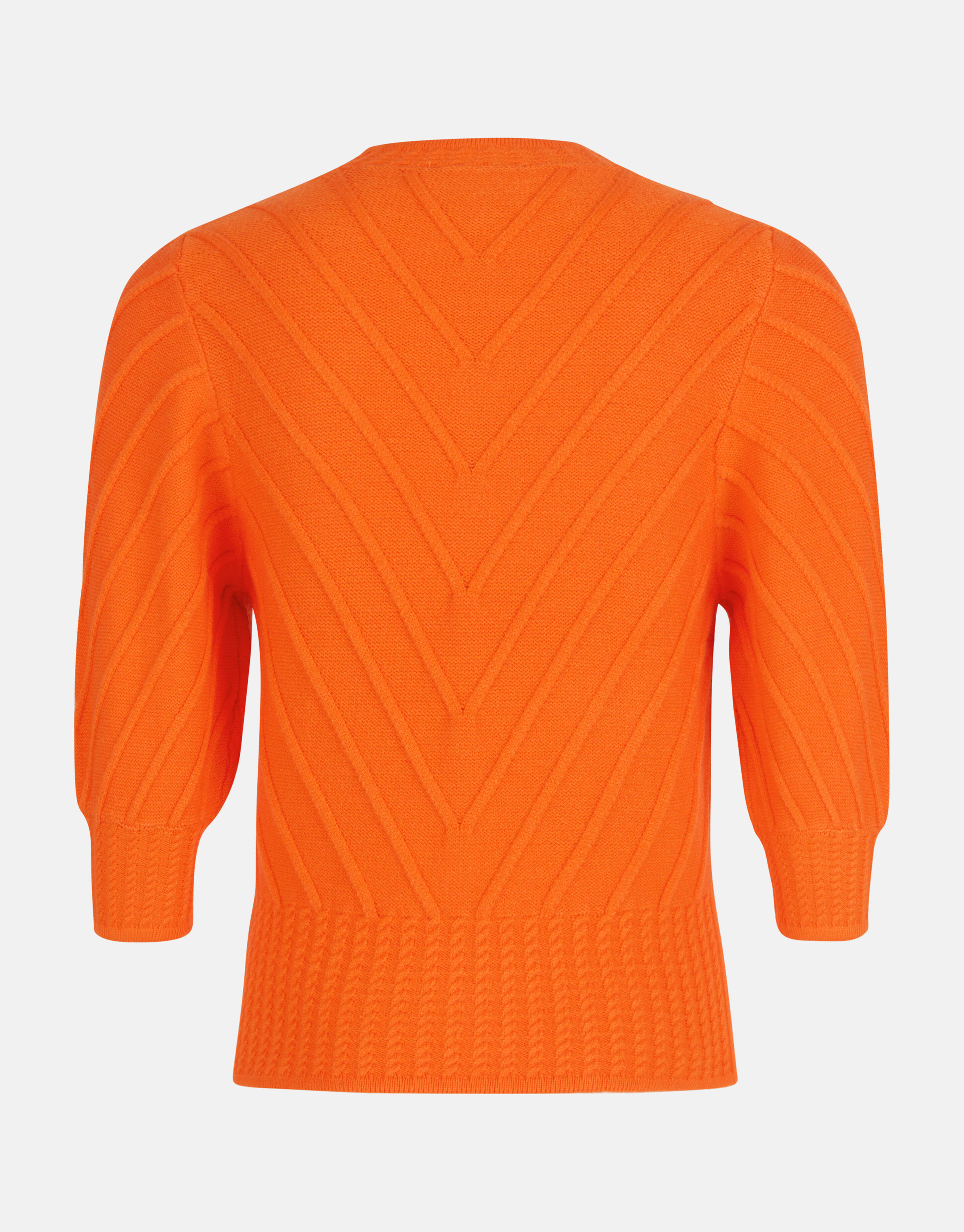Diagonaler Pullover Orange SHOEBY WOMEN