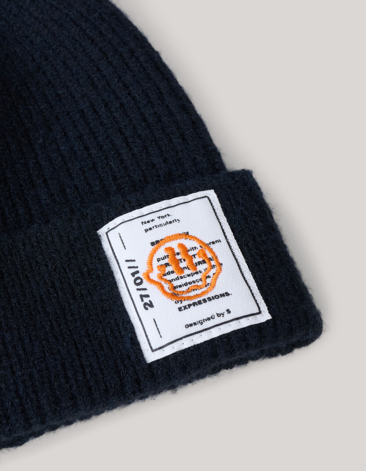 Label Beanie Schwarz SHOEBY ACCESSOIRES