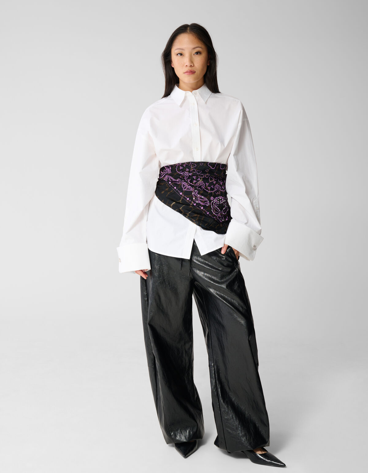 Strass Paisley Schal Braun SHOEBY ACCESSOIRES