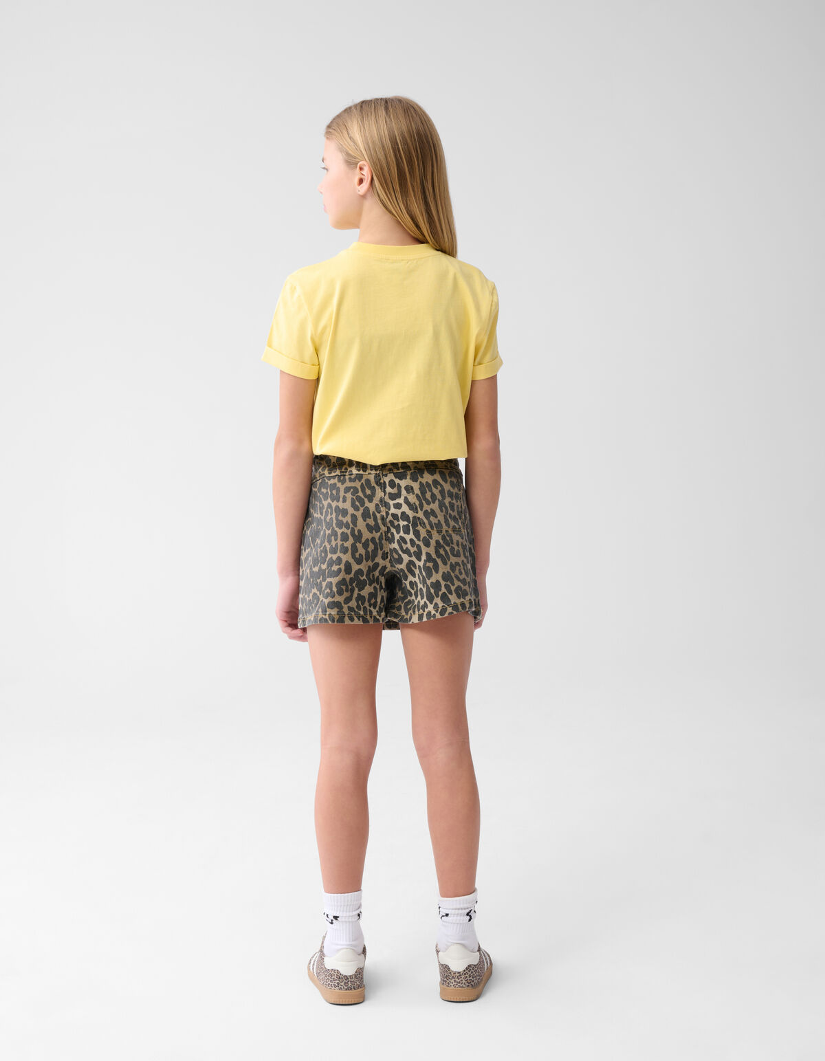 Artwork T-shirt Hellgelb SHOEBY GIRLS