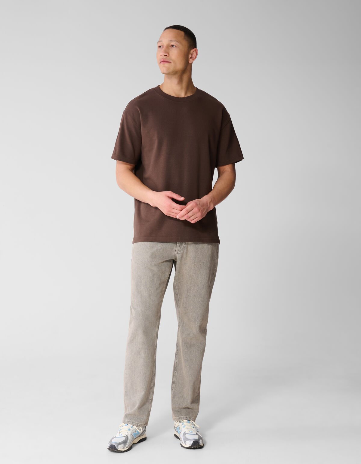 Eighty One Artwork T-Shirt Dunkelbraun SHOEBY MEN