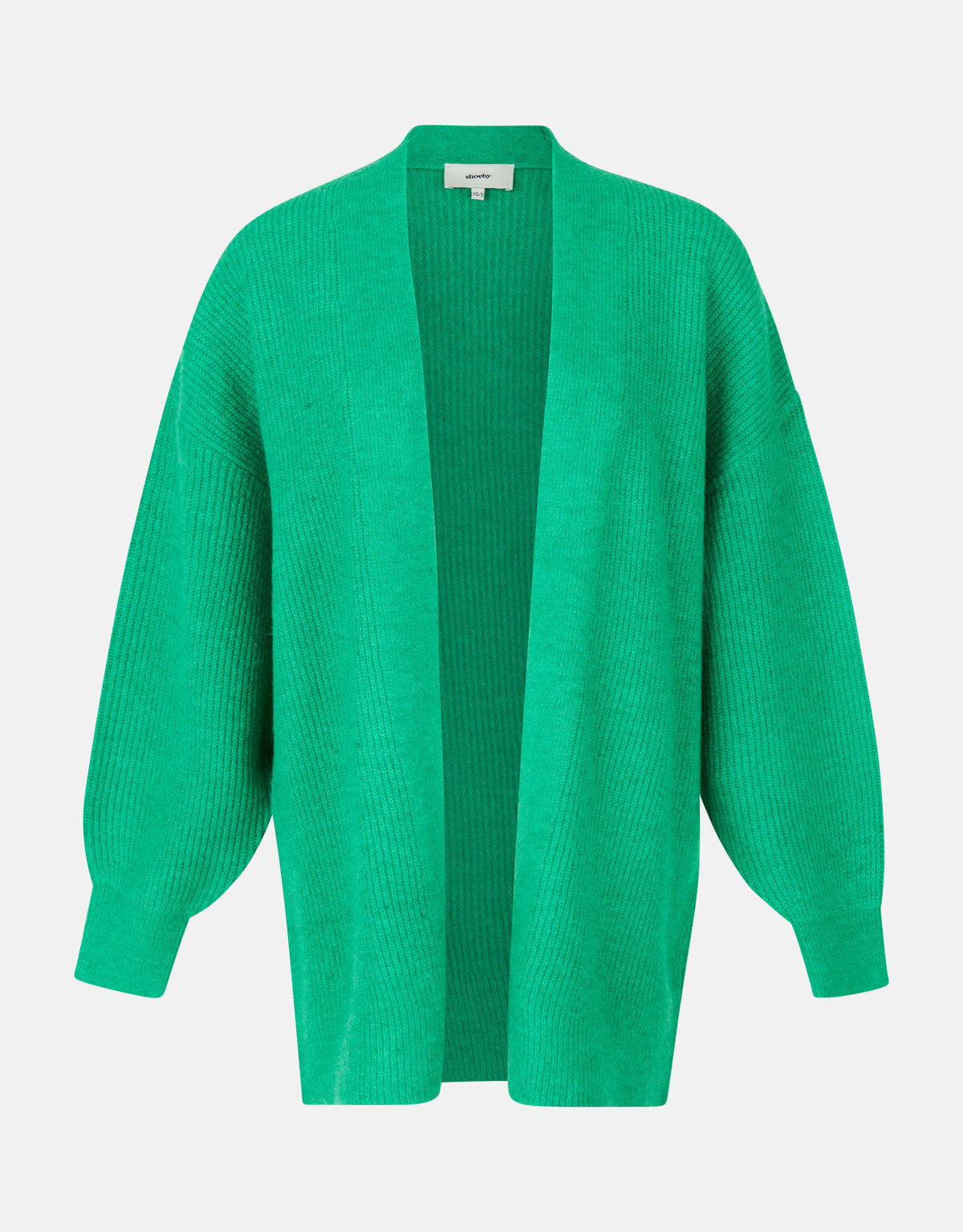 Gestrickte Strickjacke Grün SHOEBY WOMEN