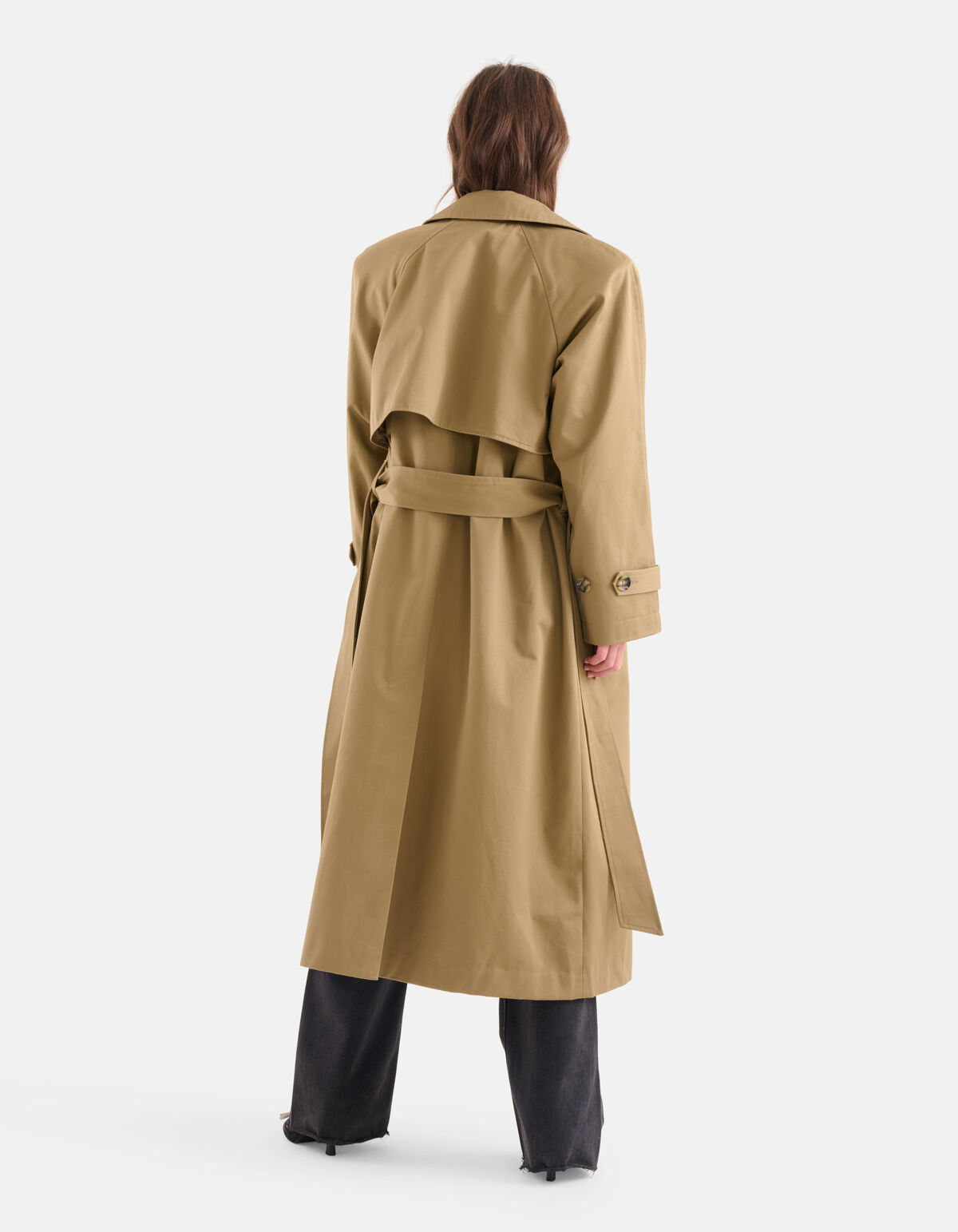 Übergroßer Trenchcoat Beige SHOEBY WOMEN
