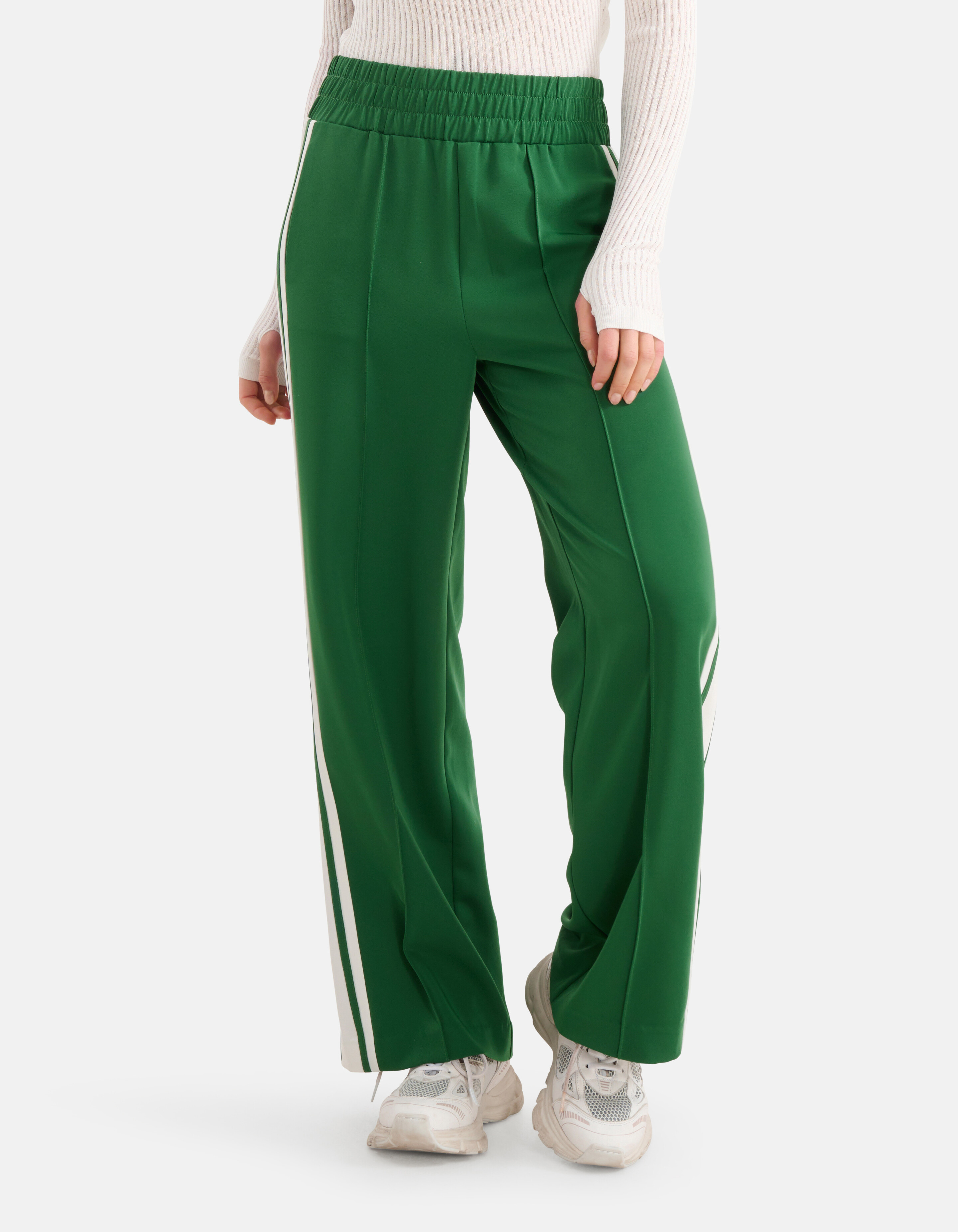 Sporty Broek Groen By Monica SHOEBY WOMEN