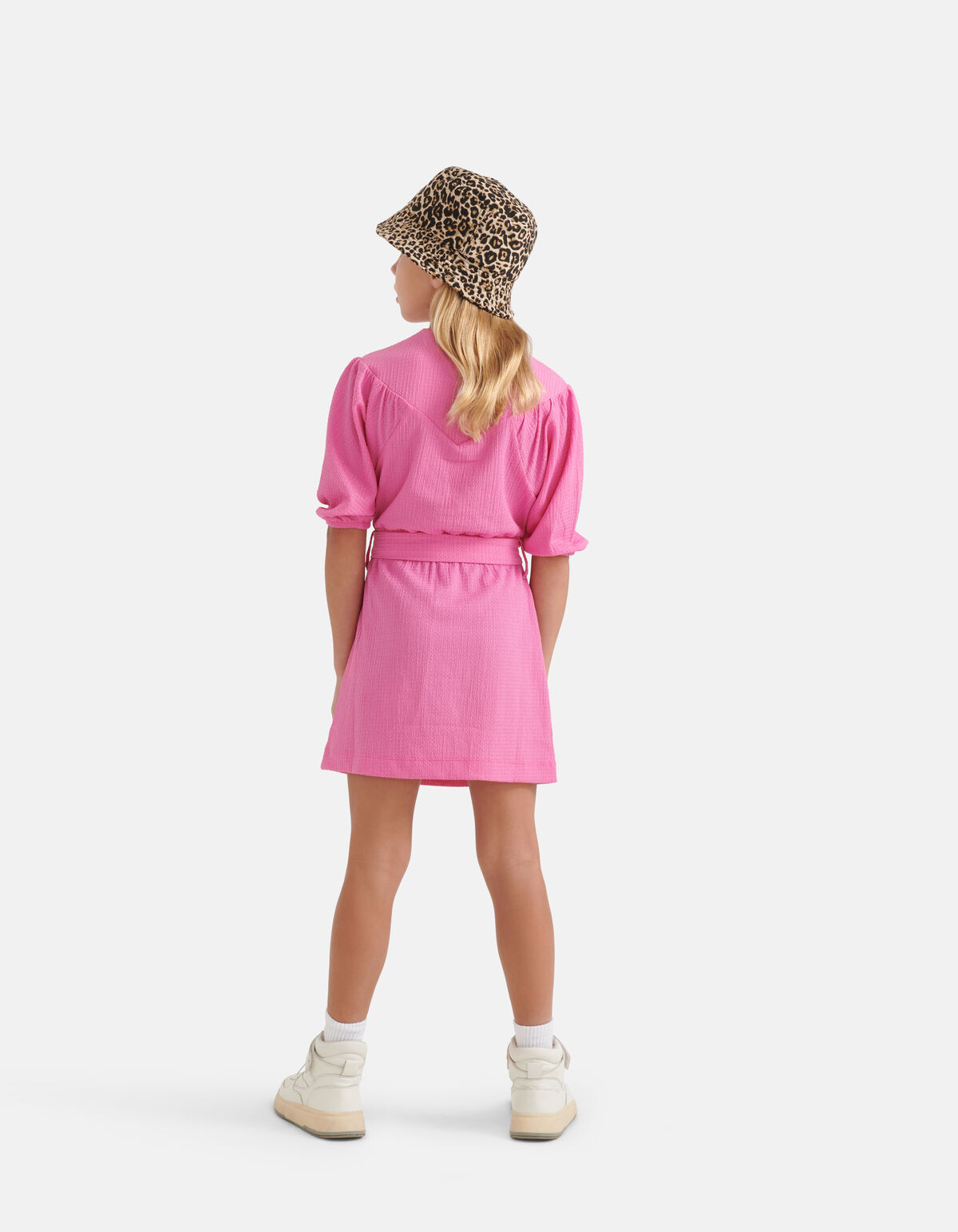 Crinkle Dress Pink SHOEBY GIRLS