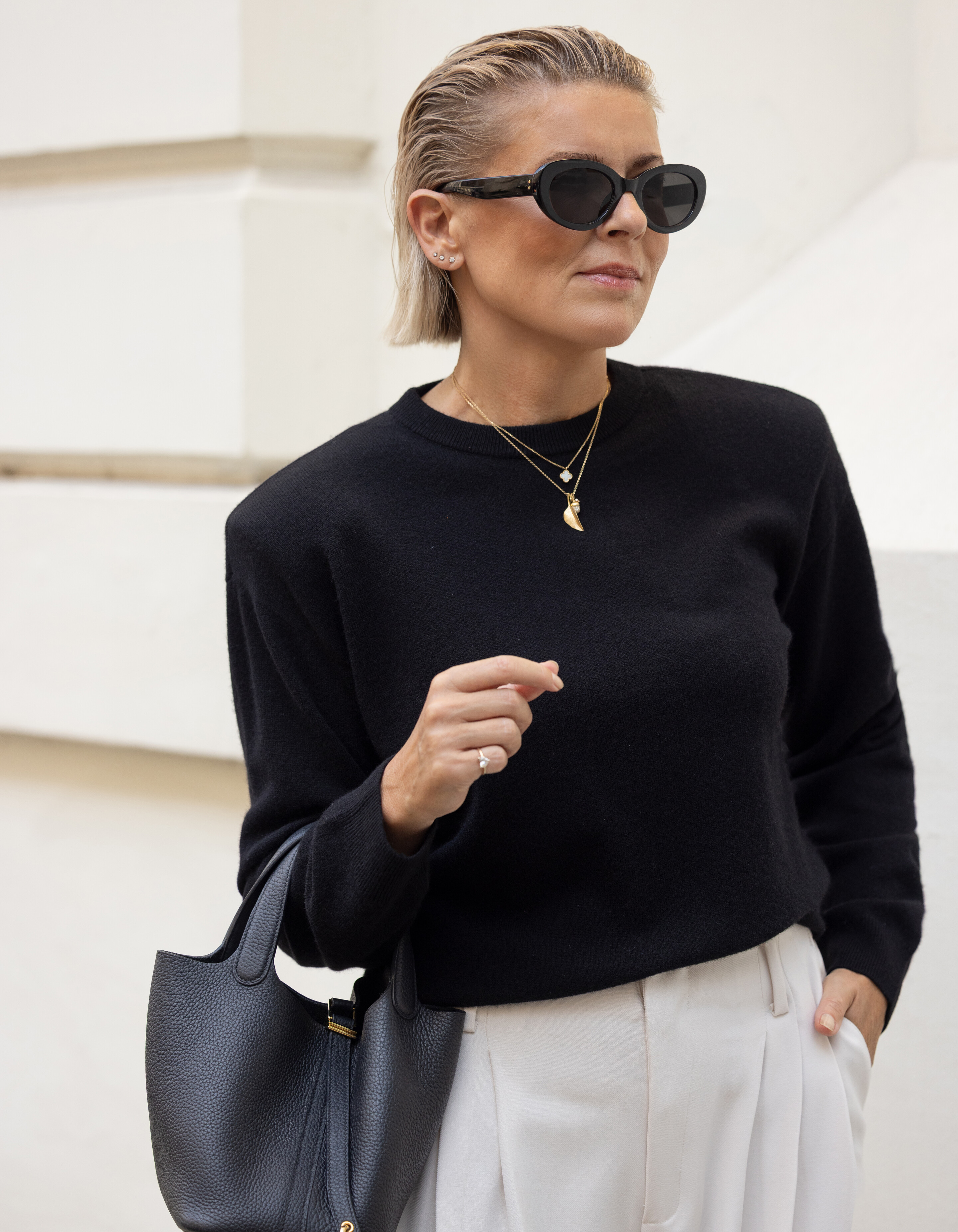 Weiche Strickpullover Schwarz By Lonneke SHOEBY WOMEN