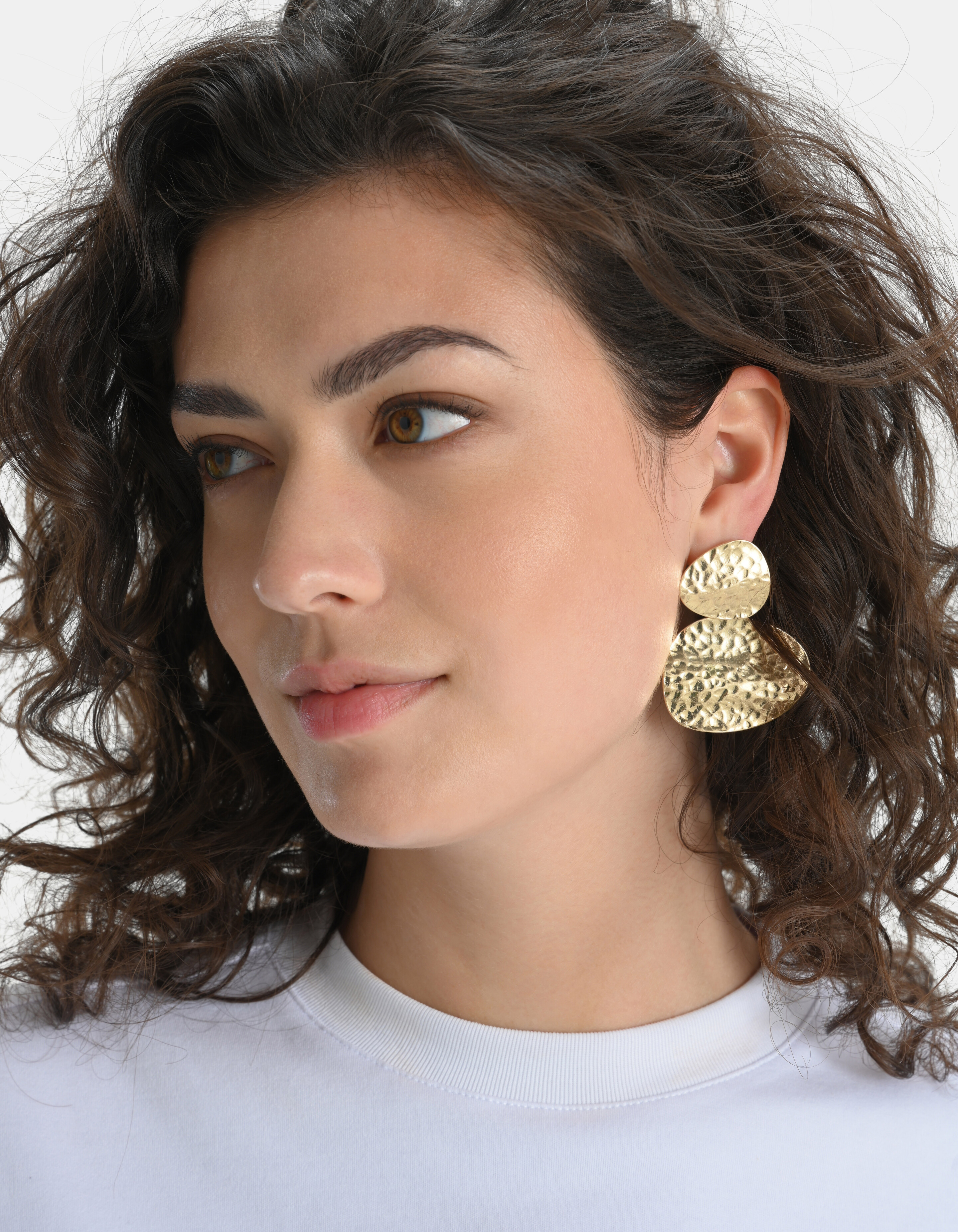 Ovale Ohrringe SHOEBY ACCESSOIRES