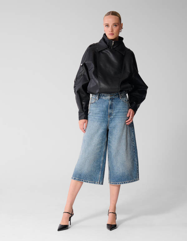 Culotte Jeans Dunkelblau SHOEBY WOMEN