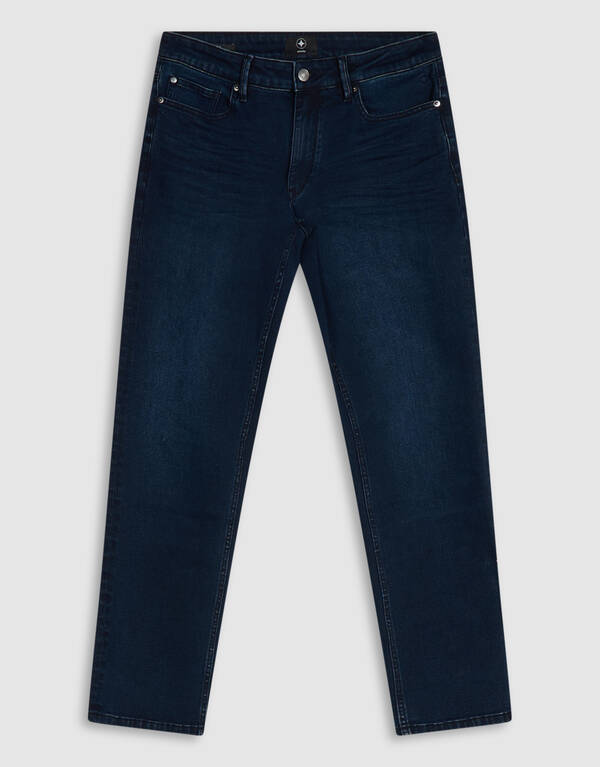 Slim Fit Jeans Blau/Schwarz L32 SHOEBY MEN