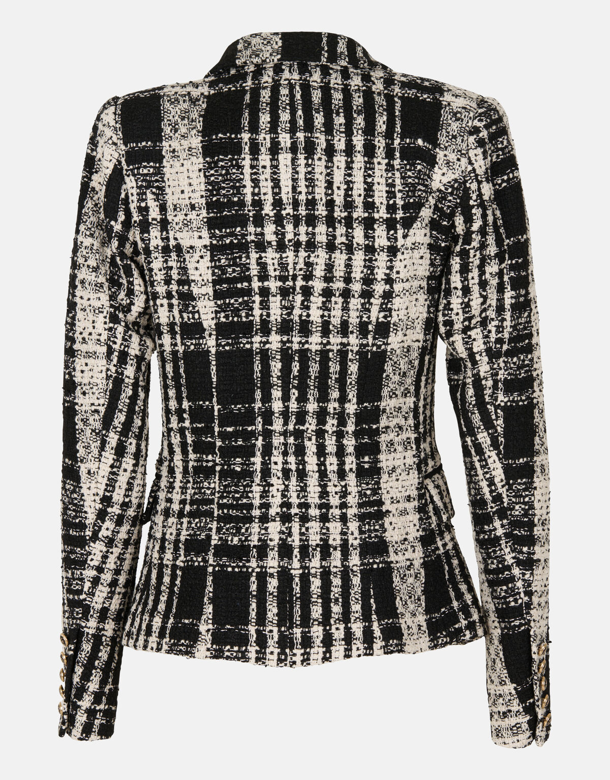 Power Blazer aus kariertem Tweed von Fred SHOEBY WOMEN