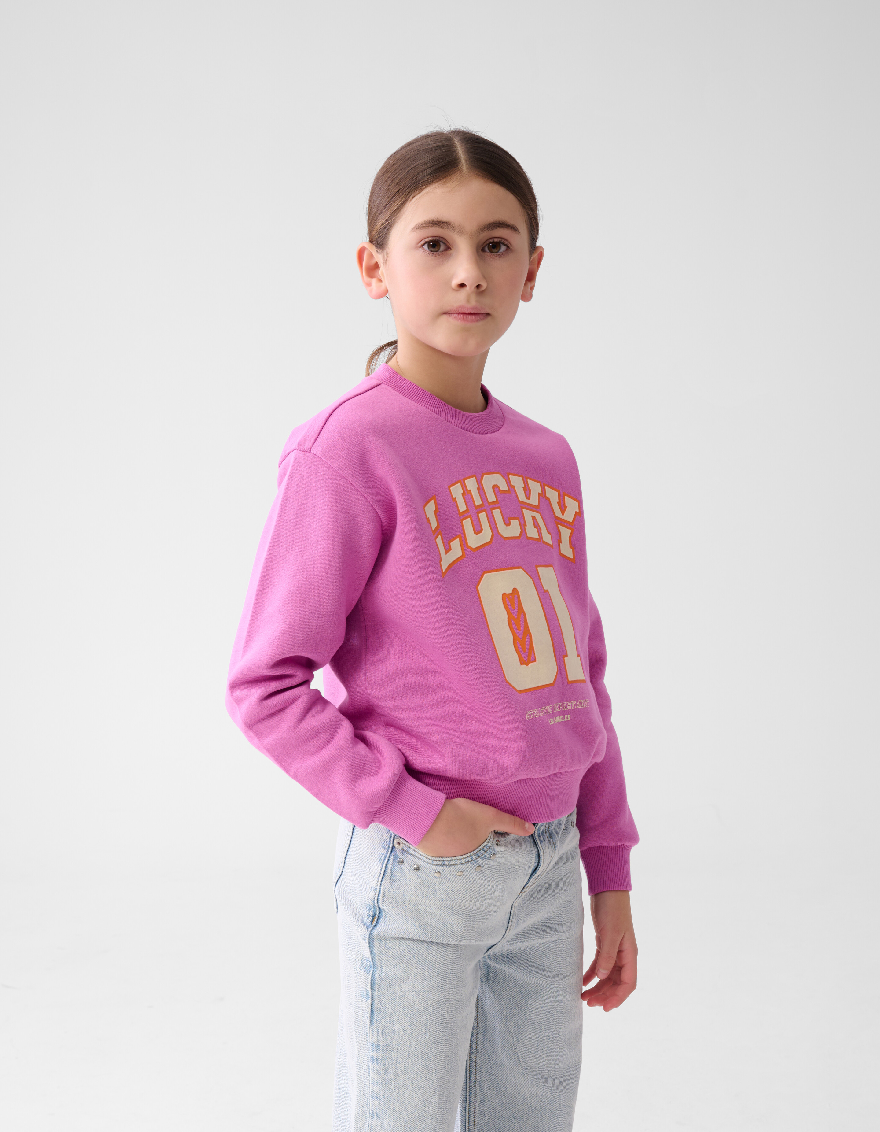 Varsity Pullover Rosa SHOEBY GIRLS