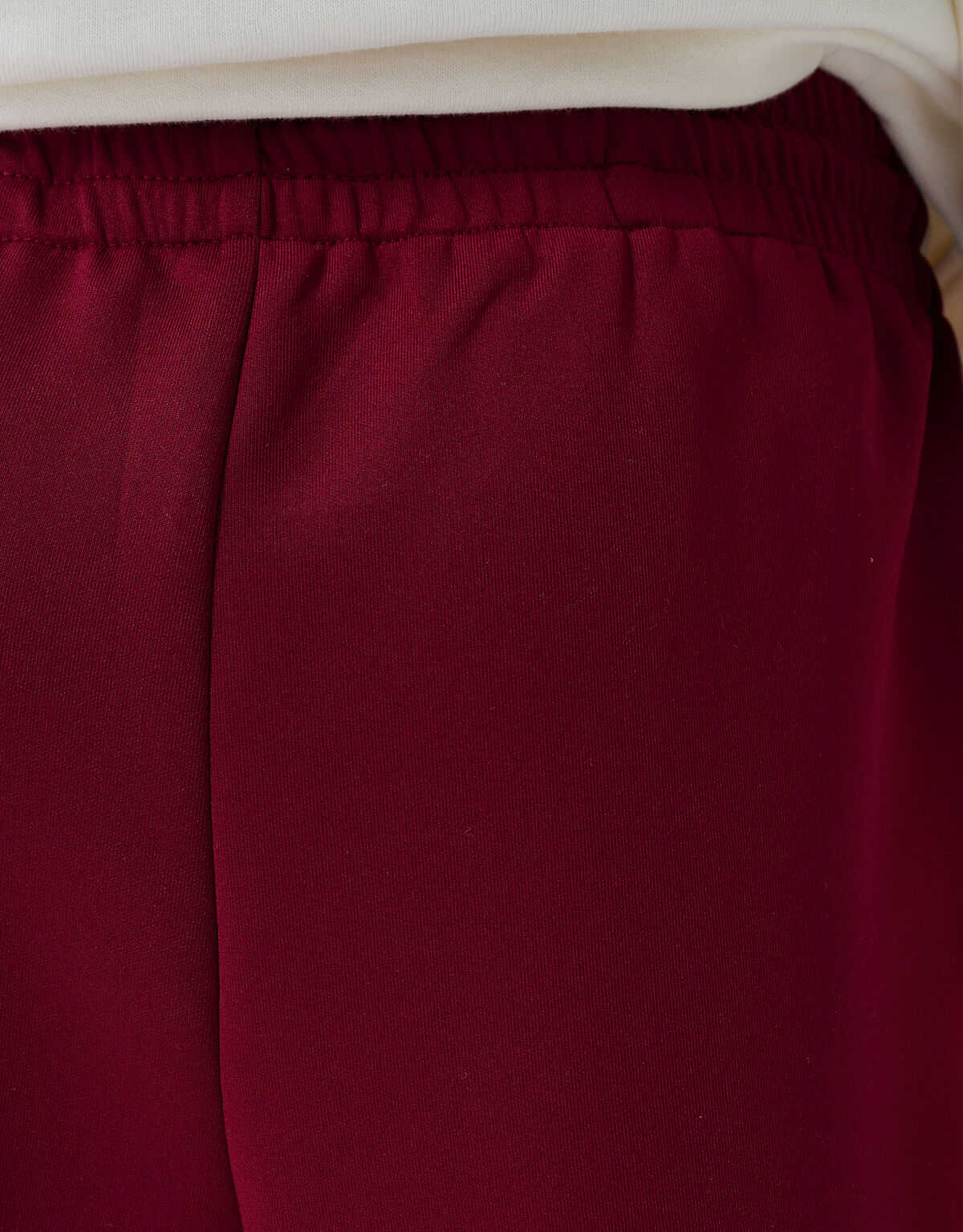 Sportliche Tape-Hose Dunkelrot SHOEBY BOYS