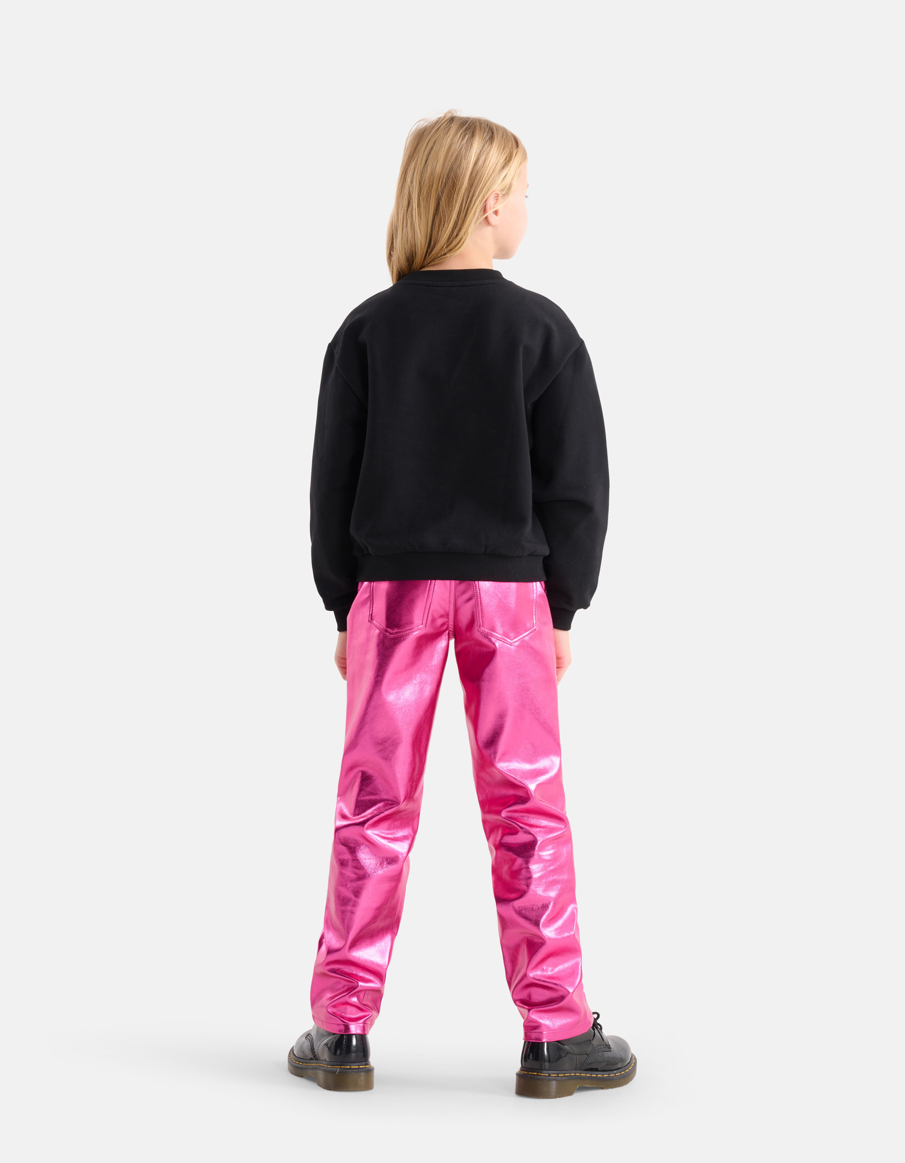 Metallisch beschichtete Hose Rosa von Nicolette SHOEBY GIRLS