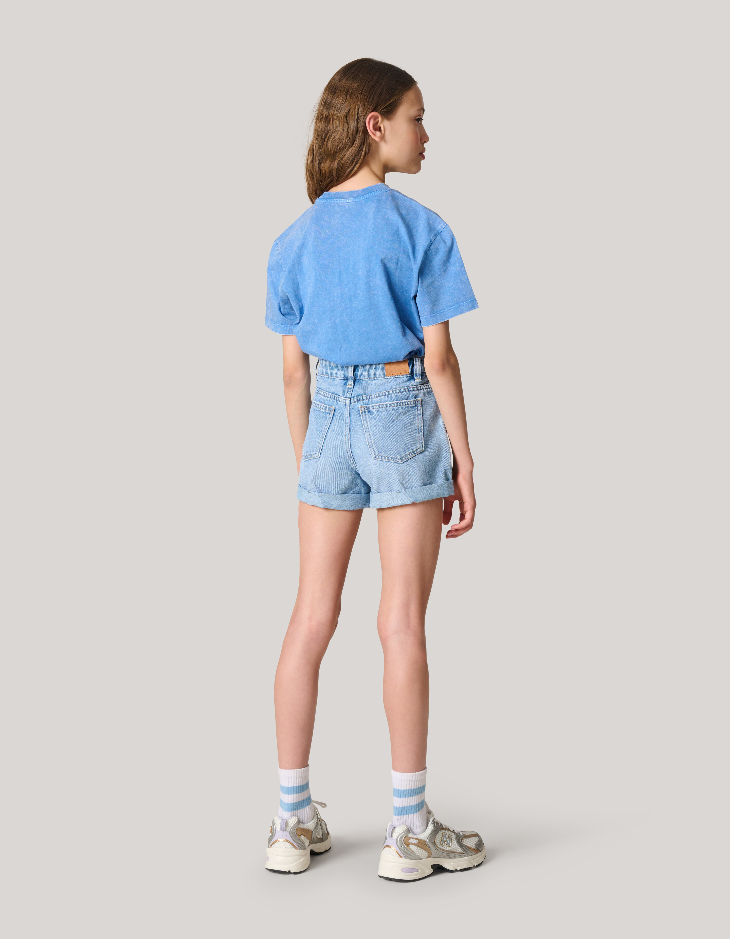 Kunstwerk T-shirt Blau SHOEBY GIRLS