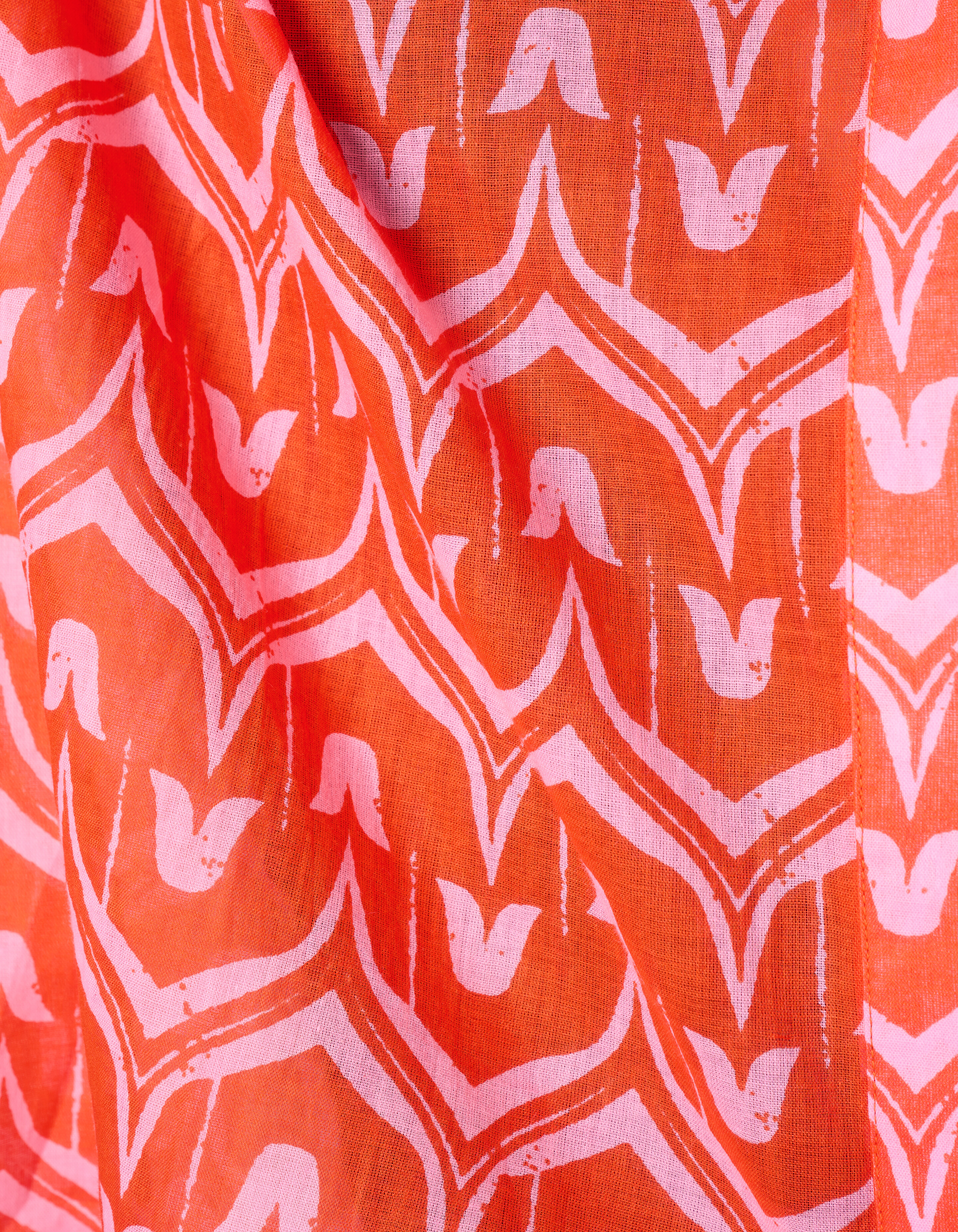 Bedruckte Strandbluse Rood SHOEBY WOMEN