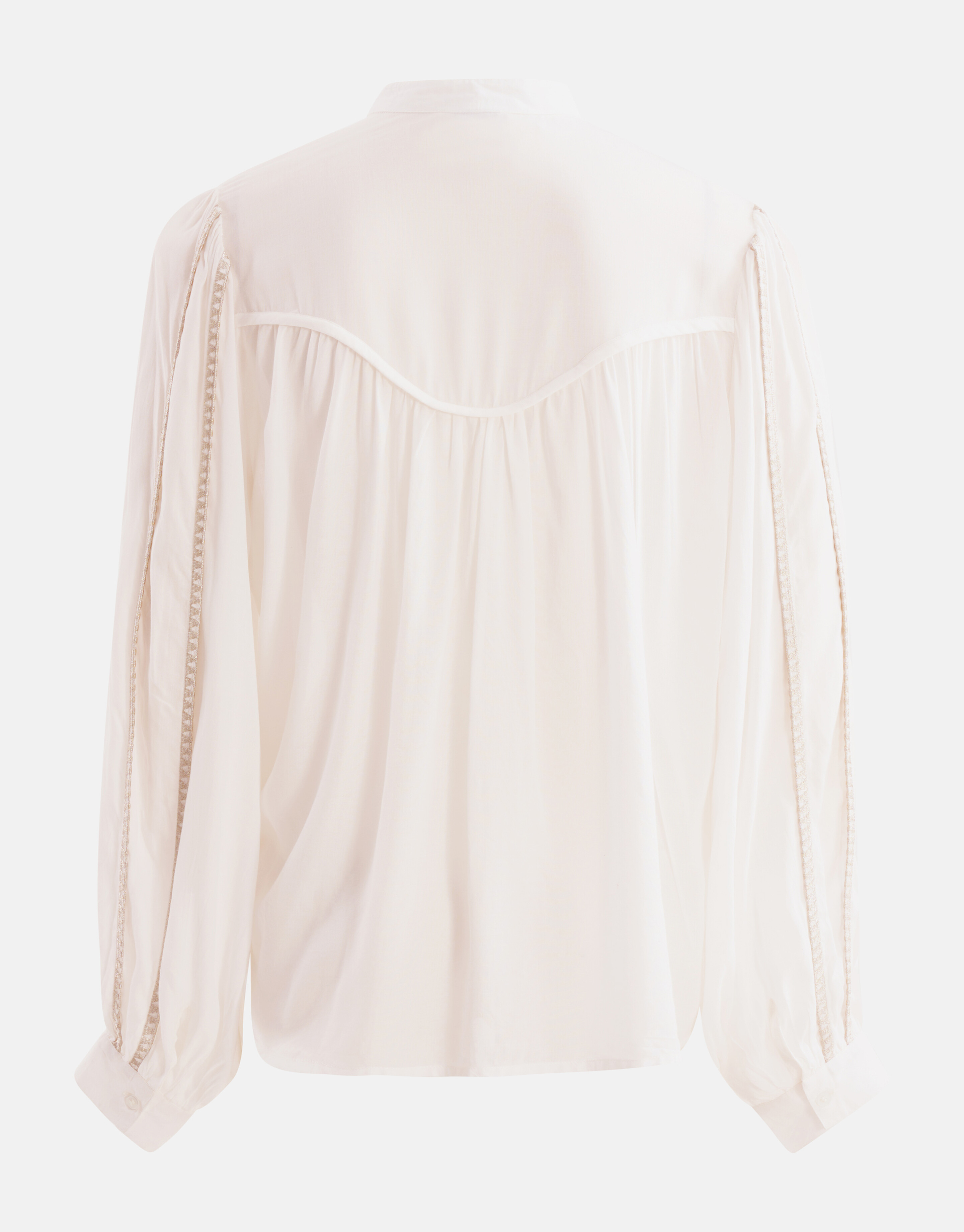 Faltenbluse Off White By Mieke SHOEBY WOMEN