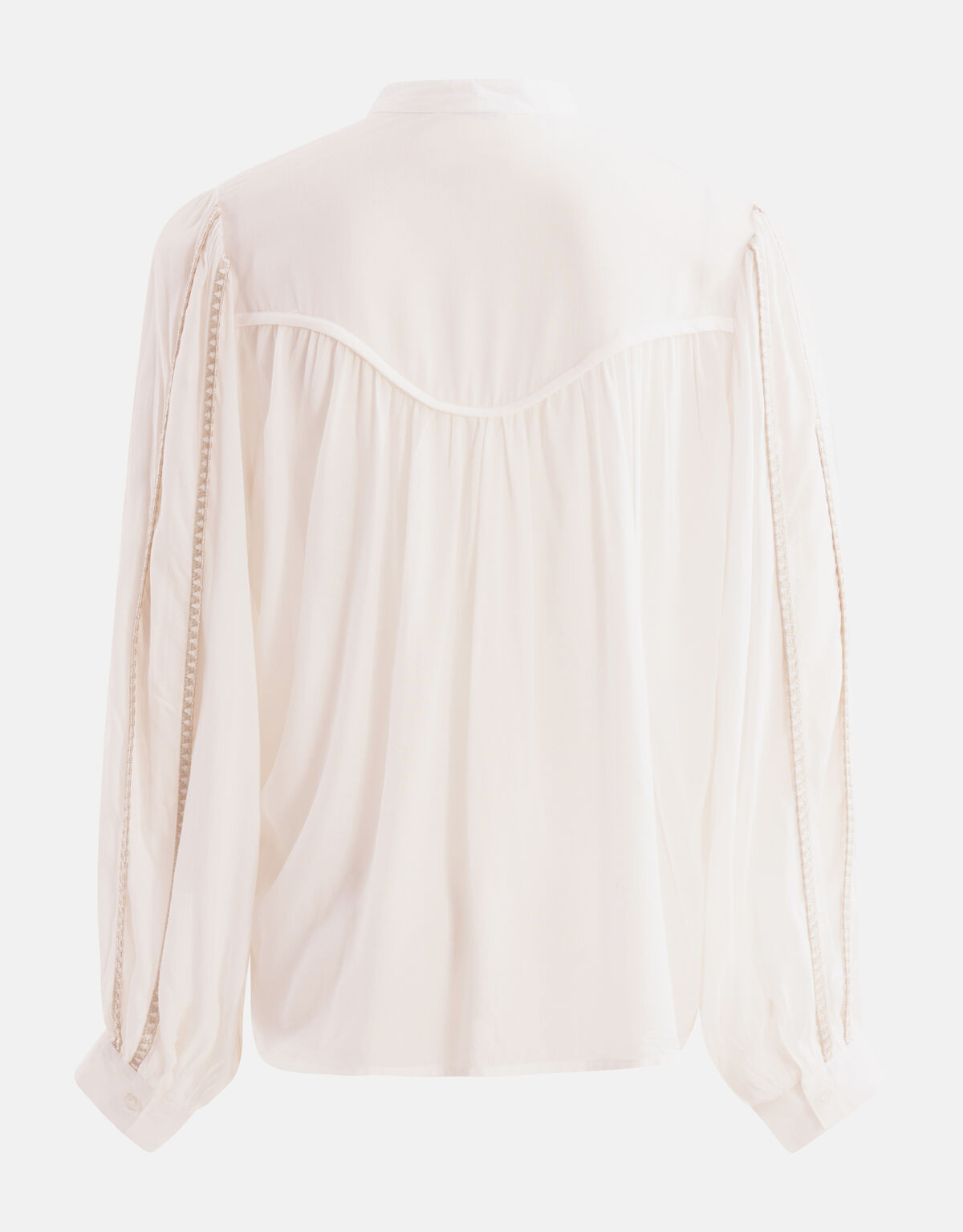 Faltenbluse Off White By Mieke SHOEBY WOMEN
