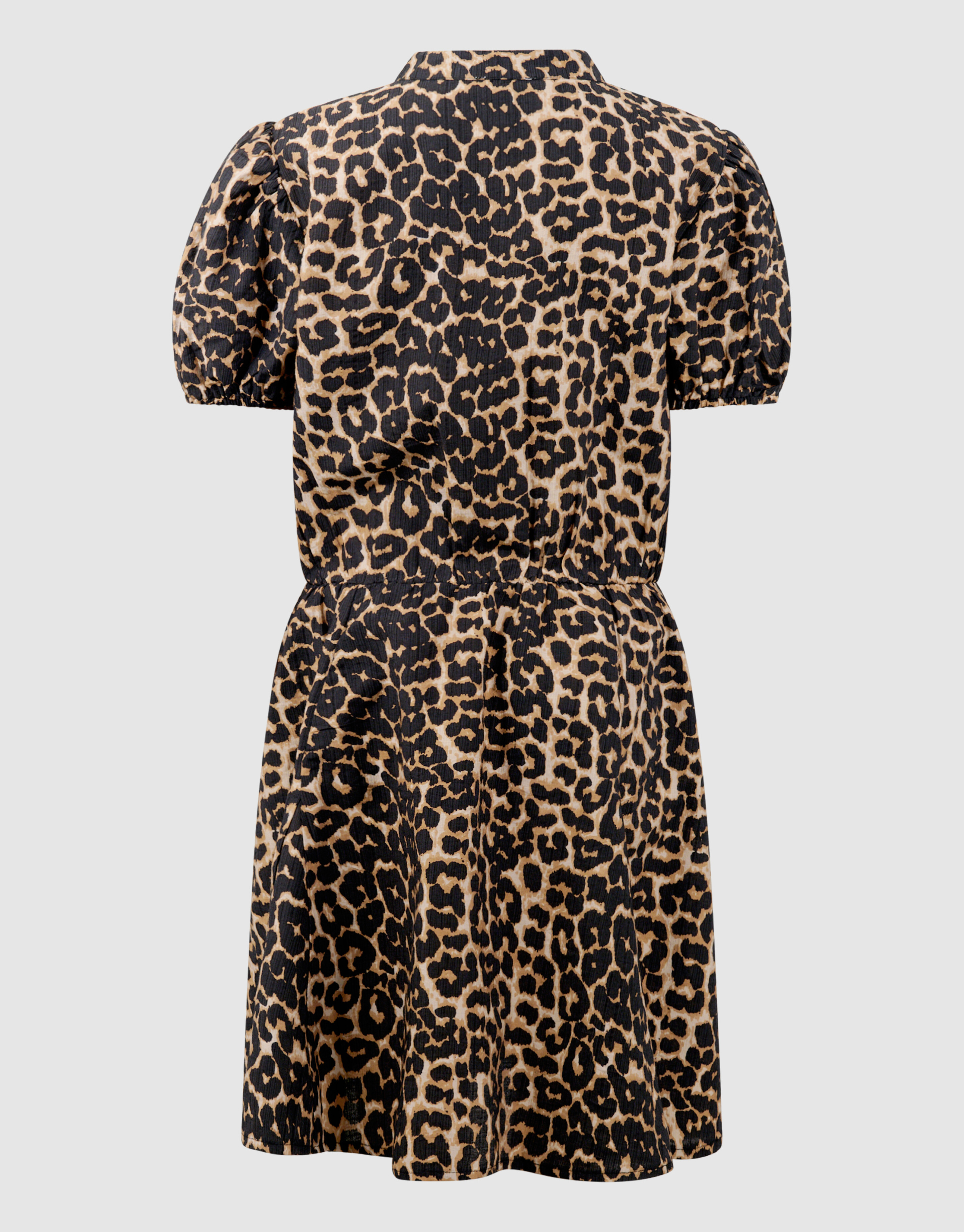 Leopard Wave Mini Kleid Hellbraun SHOEBY GIRLS