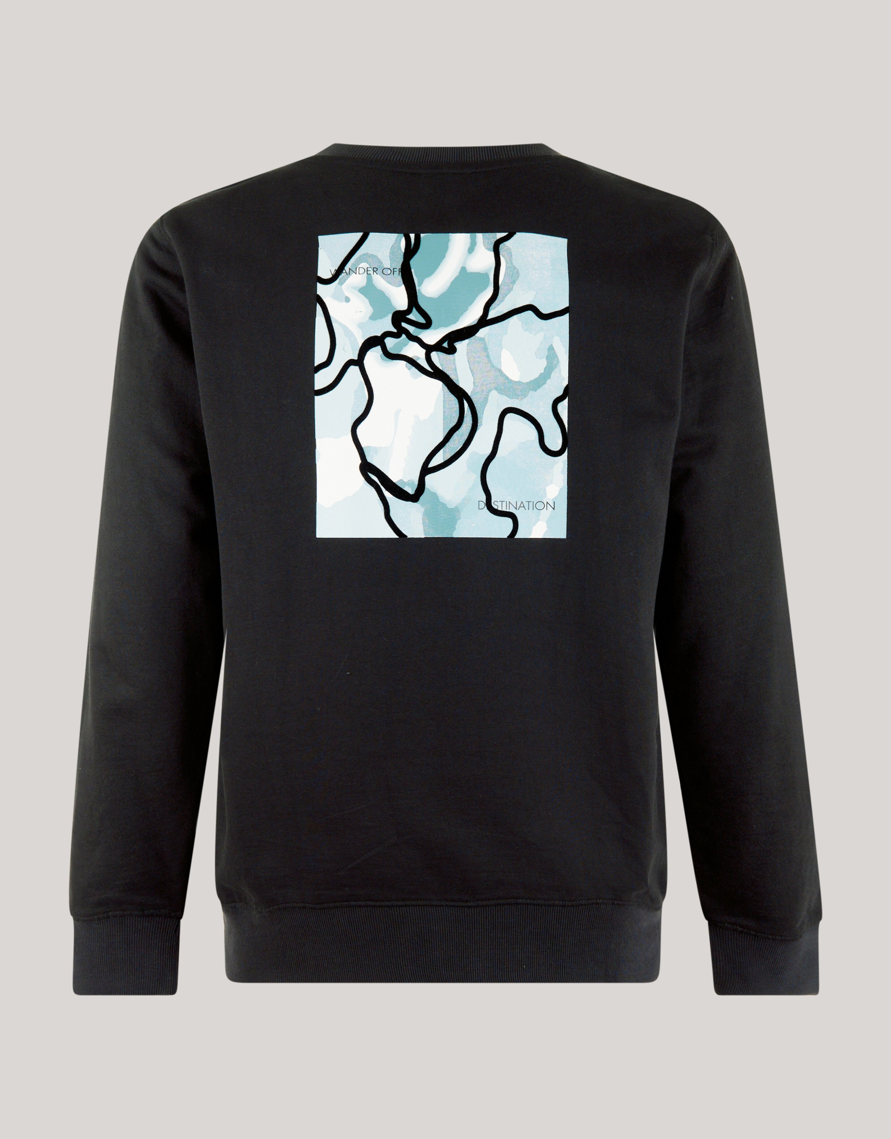 Bedruckter Pullover Schwarz SHOEBY MEN