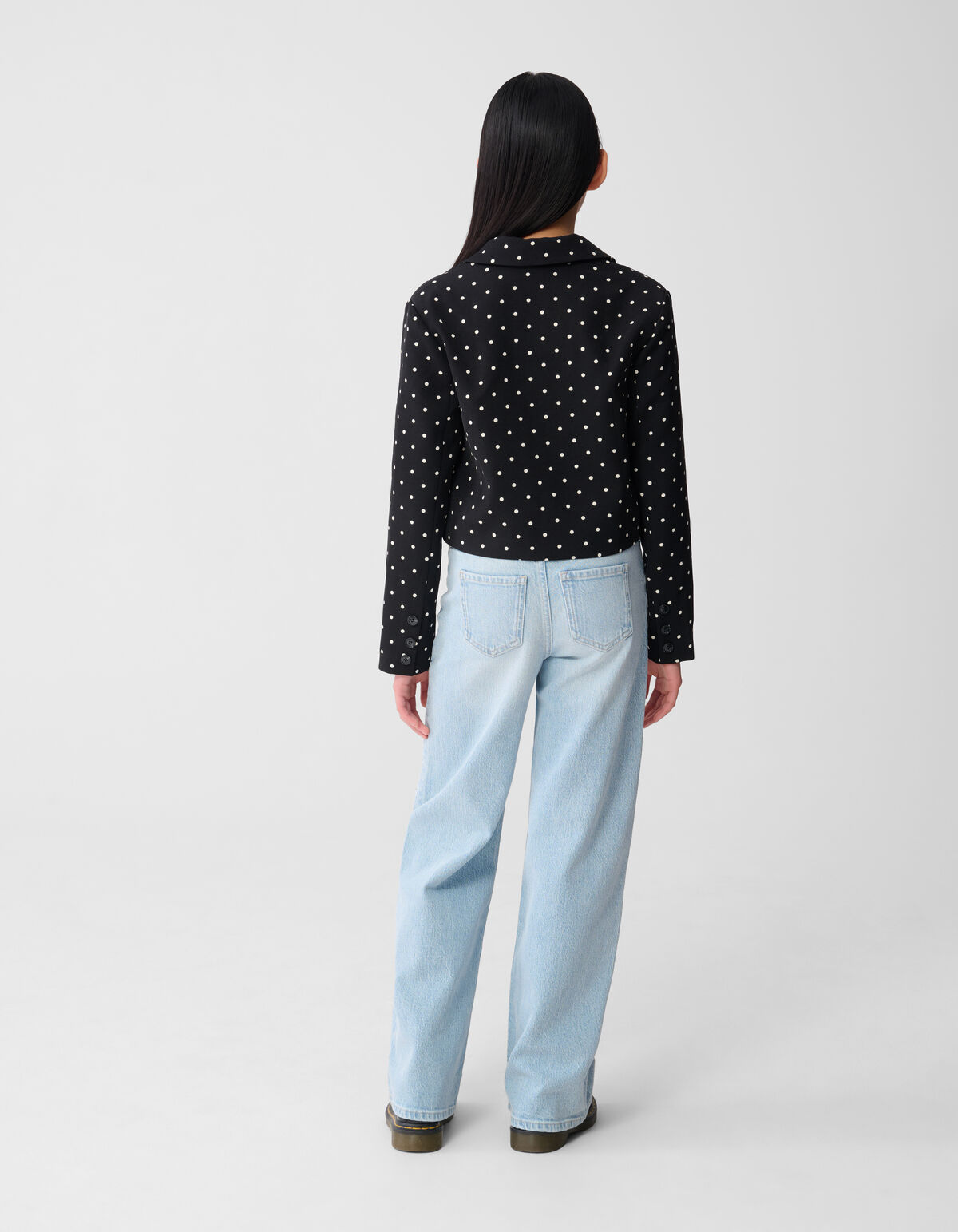 Dot Blazer Schwarz SHOEBY GIRLS