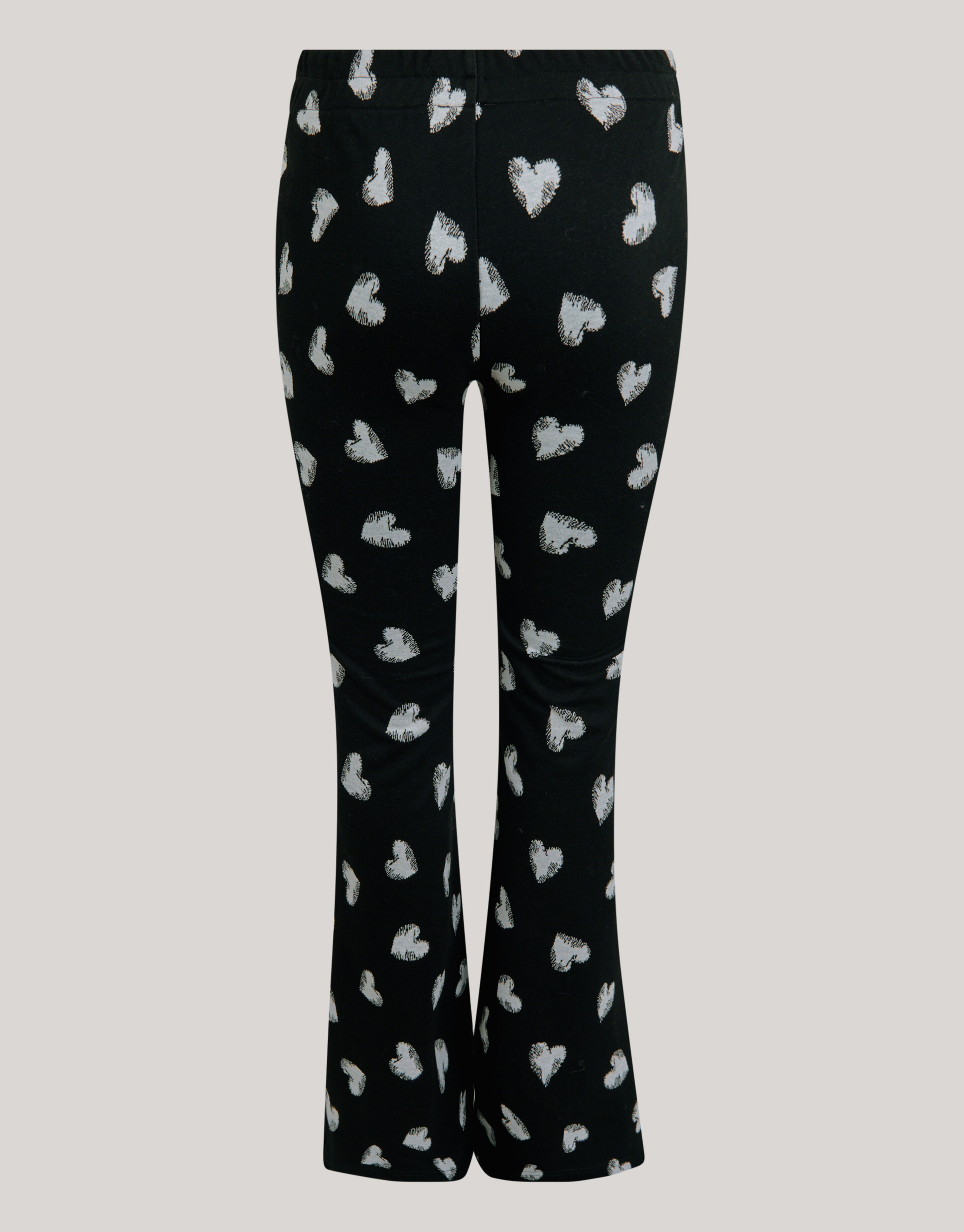Heart Flared Legging Schwarz SHOEBY GIRLS
