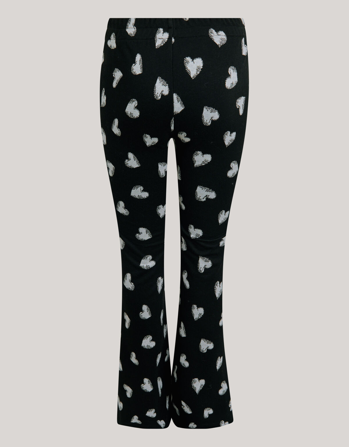 Heart Flared Legging Schwarz SHOEBY GIRLS