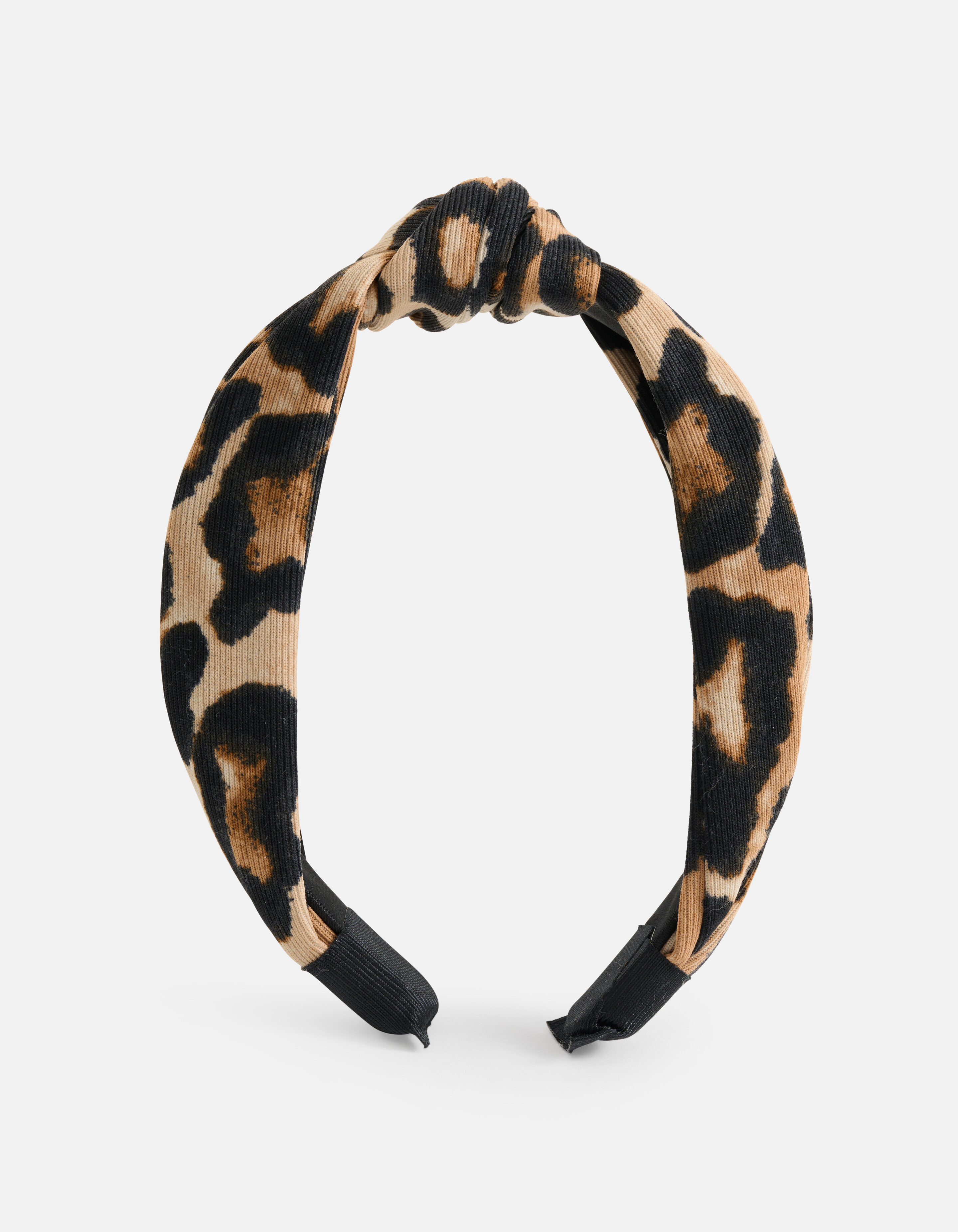 Leopardenknoten-Haarband Braun SHOEBY ACCESSOIRES