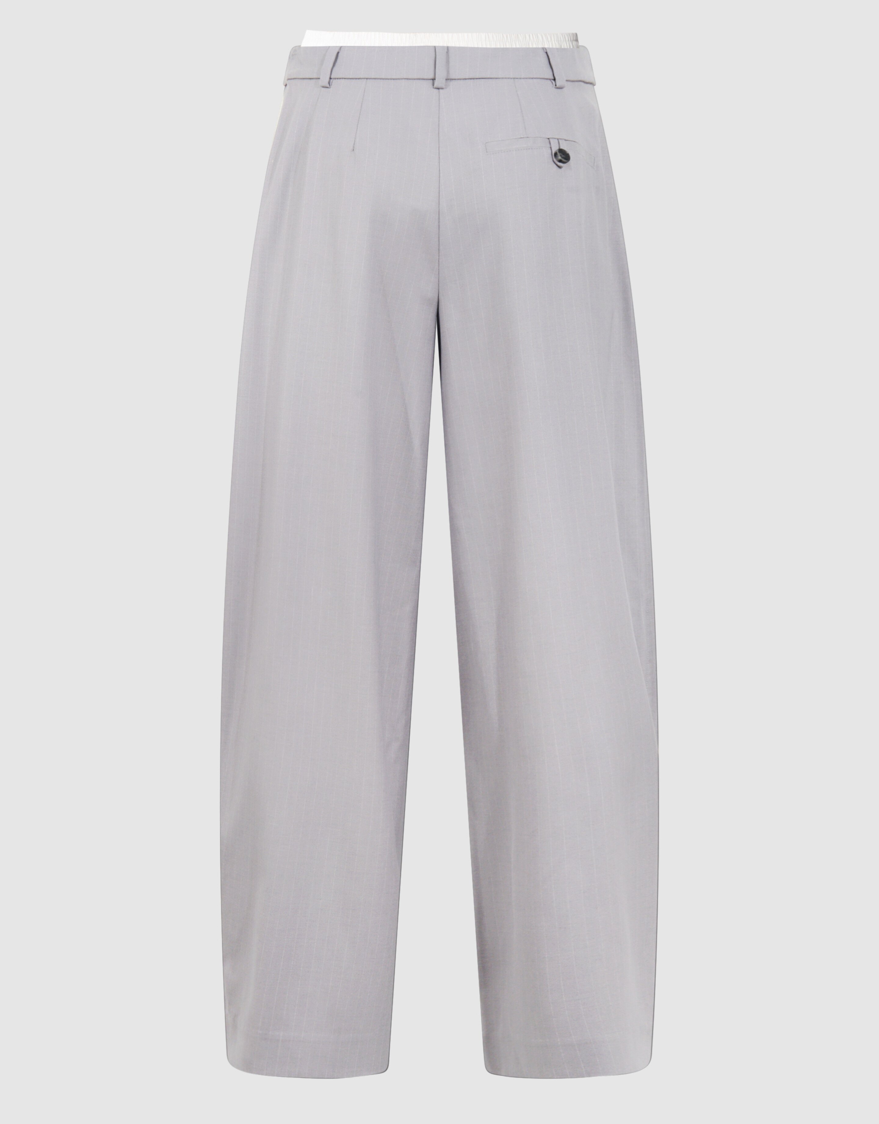 Pinstripe Barrel Fit Hose Hellgrau SHOEBY WOMEN