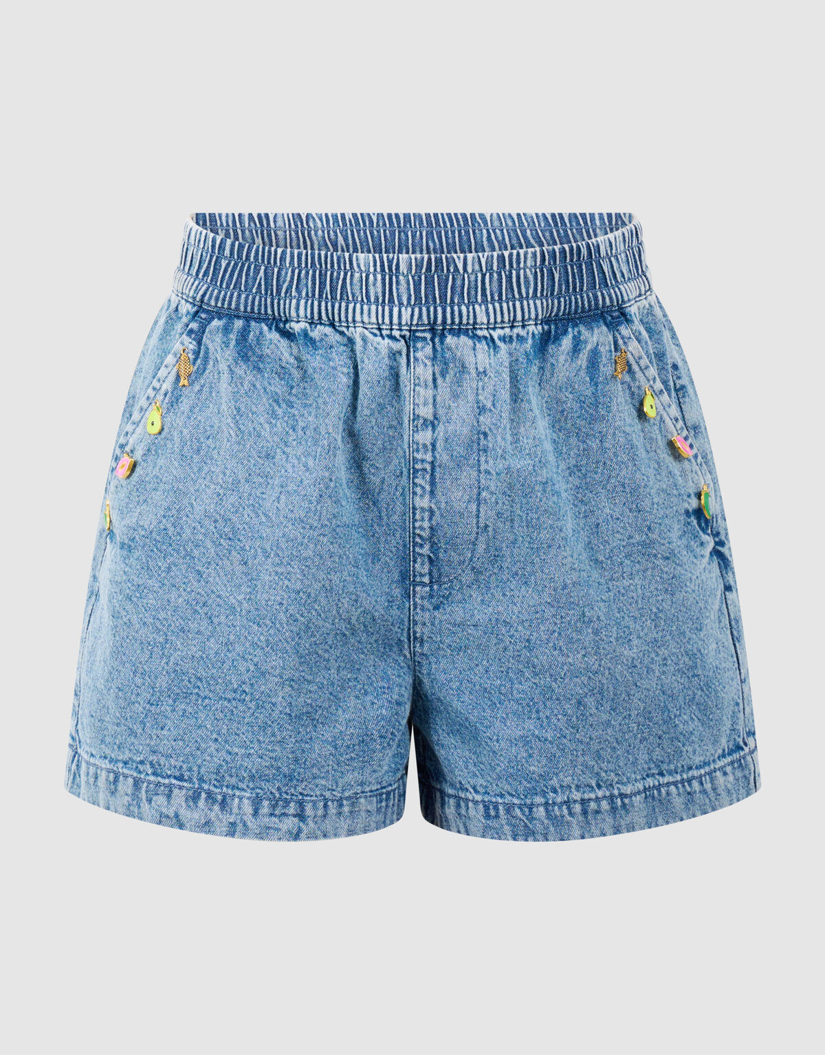 Charm Denim Shorts Blau SHOEBY GIRLS