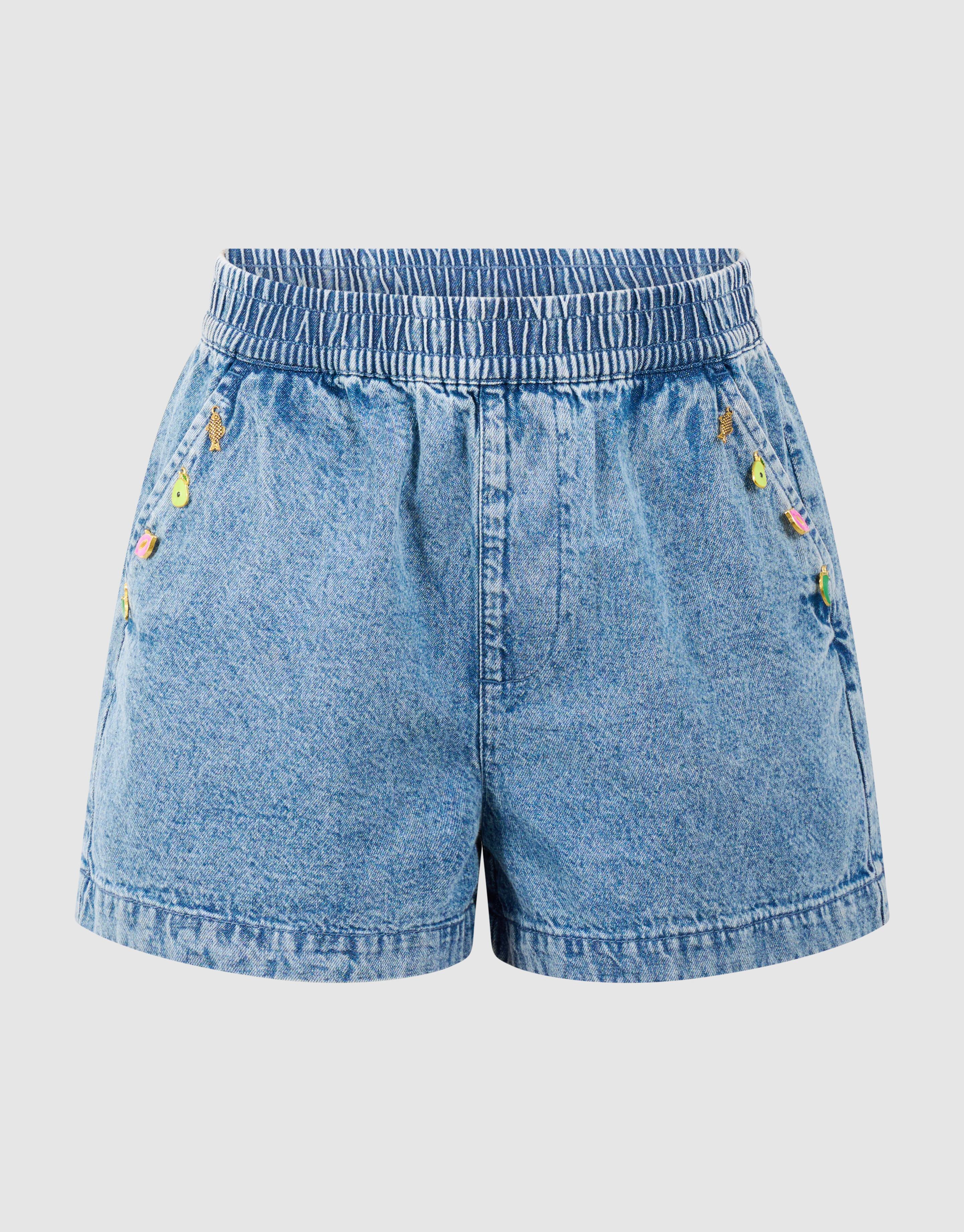 Charm Denim Shorts Blau SHOEBY GIRLS