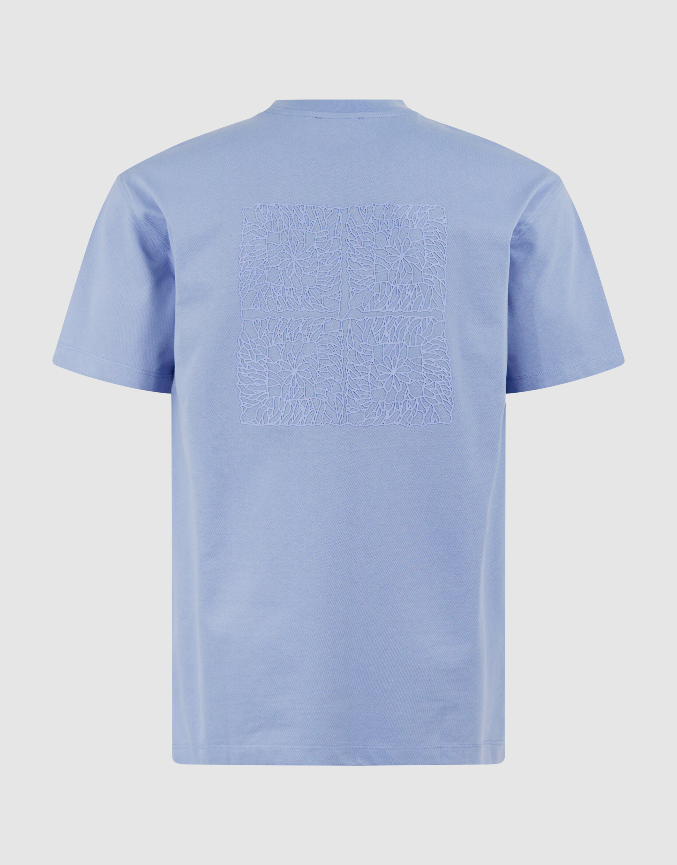 Gehäkeltes T-shirt Hellblau SHOEBY MEN