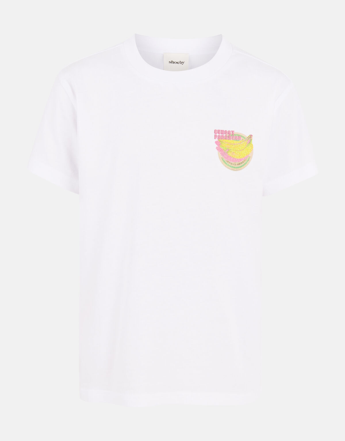 Glitter Artwork T-shirt Weiß SHOEBY GIRLS