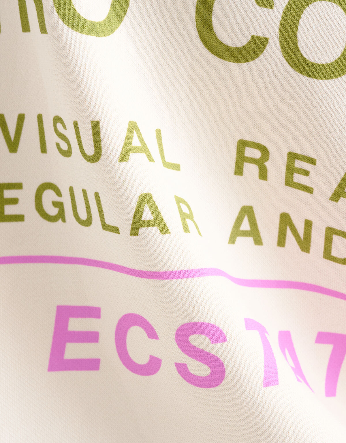 Society Artwork Pullover Beige SHOEBY WOMEN