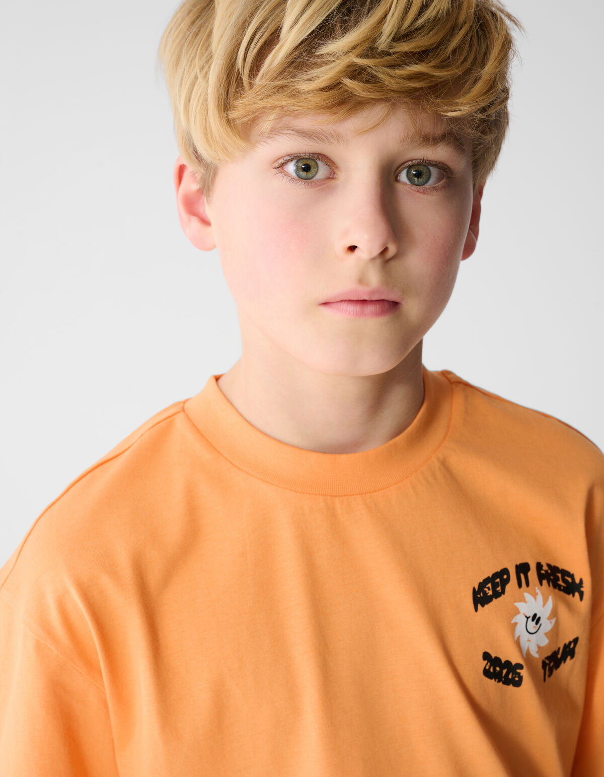 Fresh Tour Artwork T-Shirt Orange SHOEBY BOYS