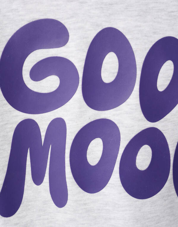 Good Mood Artwork Pullover Hellgrau SHOEBY BOYS
