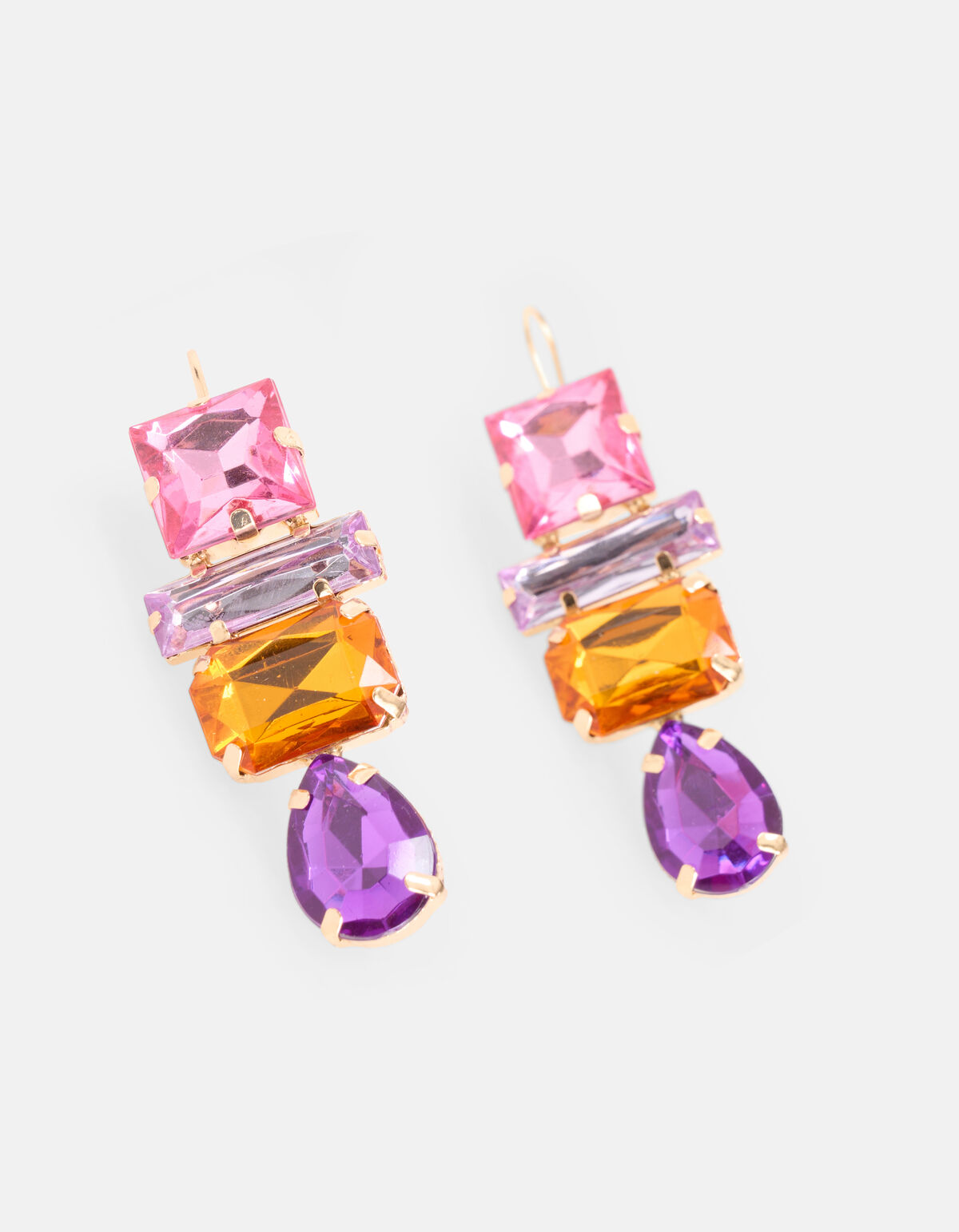 Farbige Stein-Ohrringe SHOEBY ACCESSOIRES