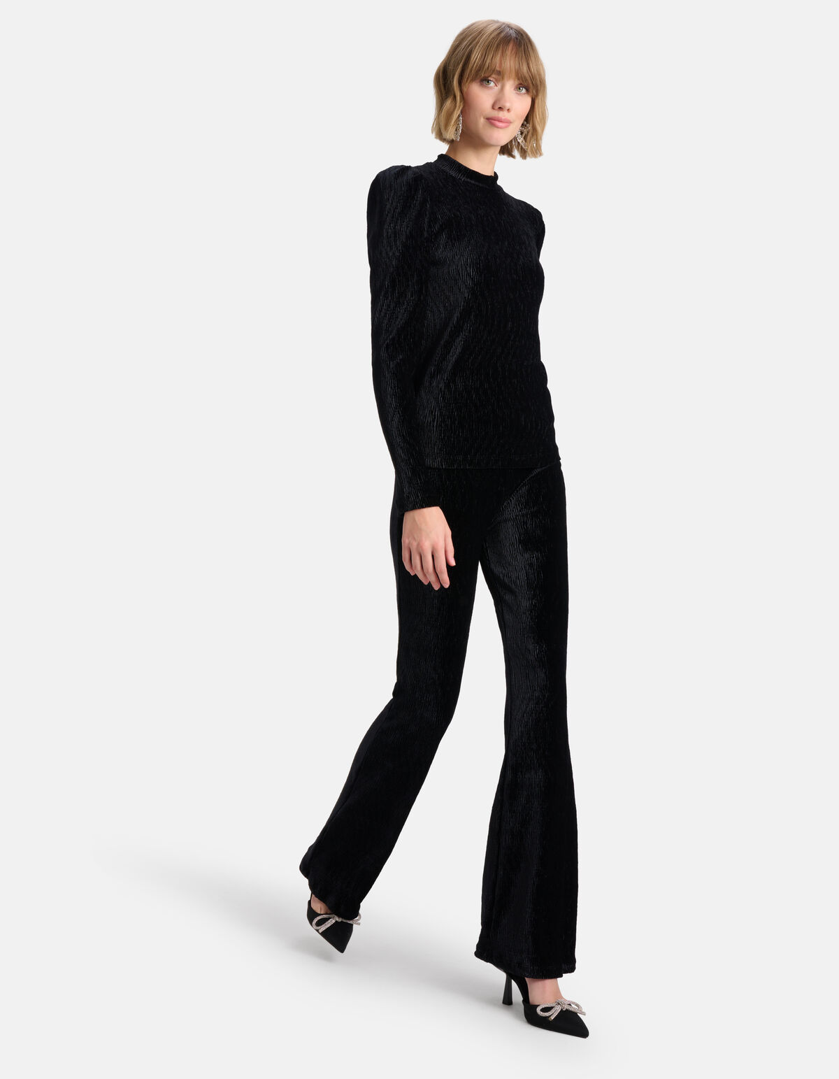 Samt-Hose Schwarz SHOEBY WOMEN