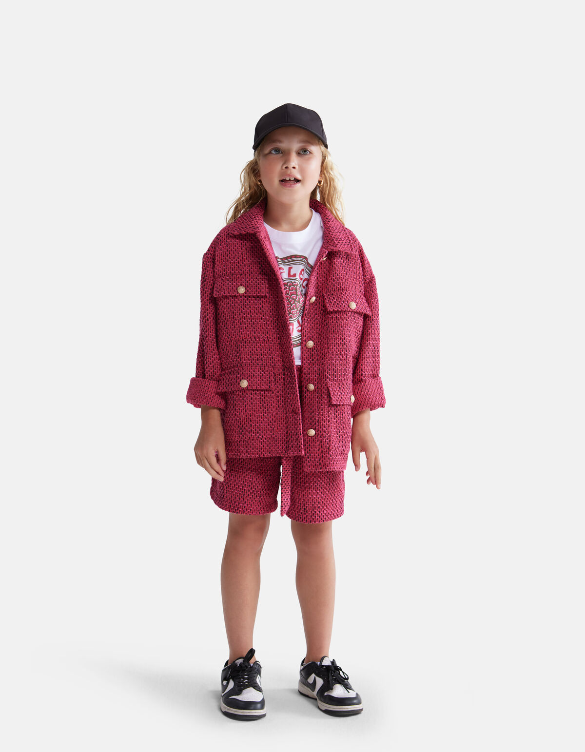 Tweedjacke Rosa SHOEBY GIRLS