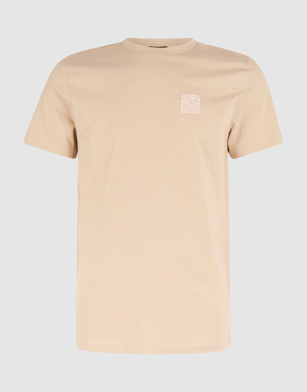 Blumenblock-T-Shirt Sand SHOEBY MEN