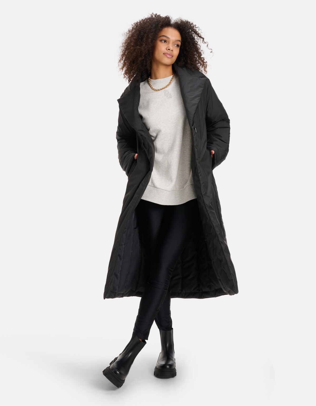 Schwarze Pufferjacke SHOEBY WOMEN