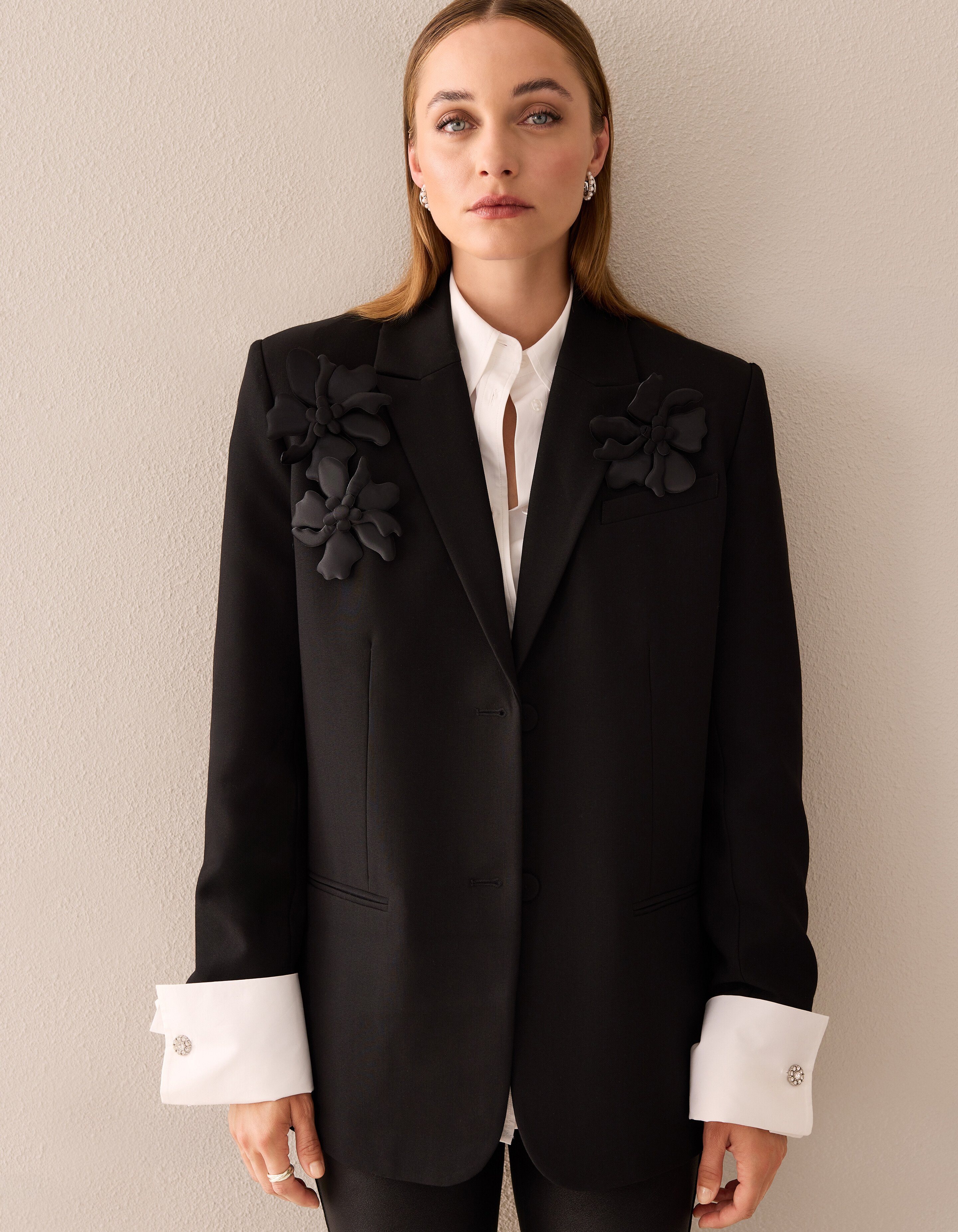 Blumenblazer Schwarz von Mieke SHOEBY WOMEN