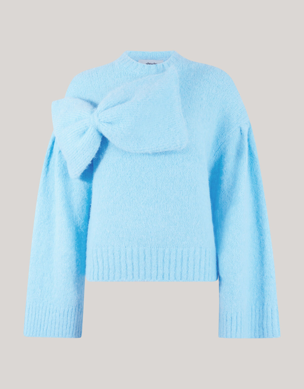 Bow Sweater Hellblau By Lizzy SHOEBY WOMEN