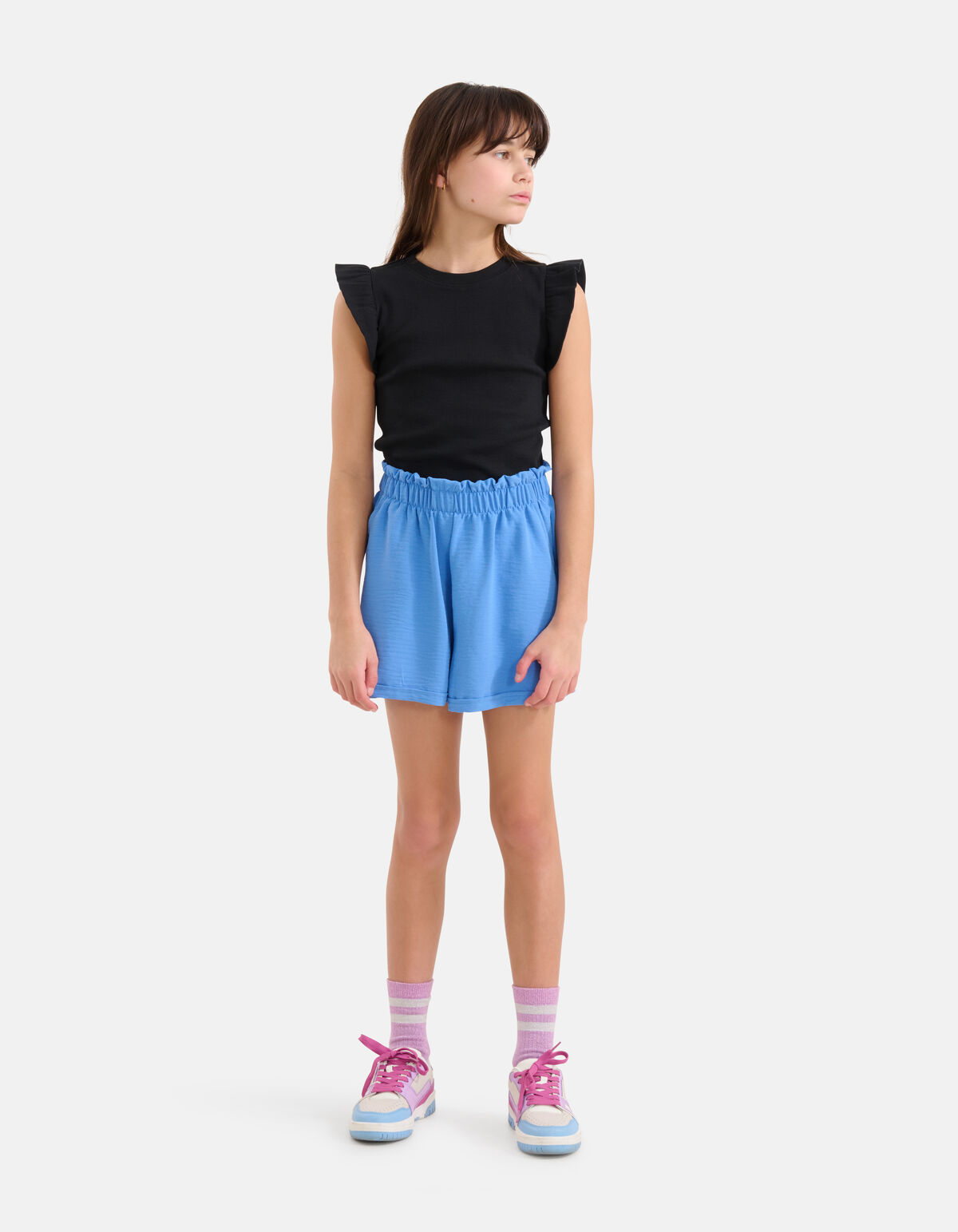Twist Short Blauw SHOEBY GIRLS