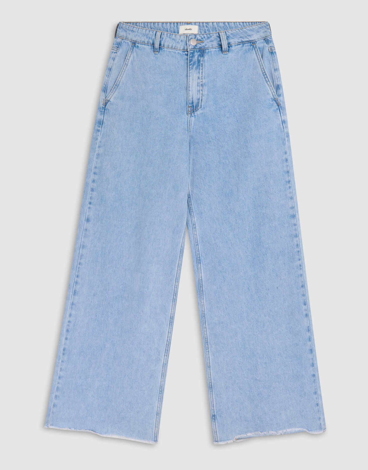 Wide Leg Jeans Bleached By Mieke SHOEBY WOMEN