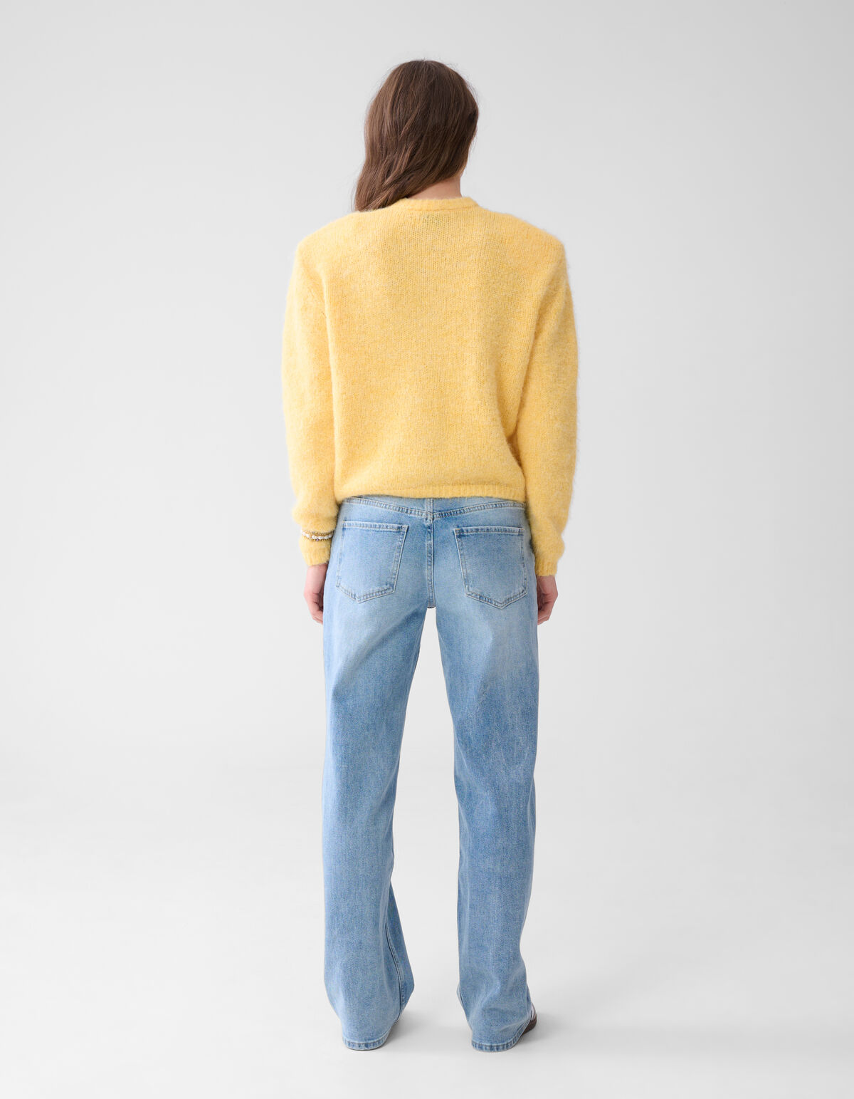 Weiche Strickjacke Gelb SHOEBY WOMEN