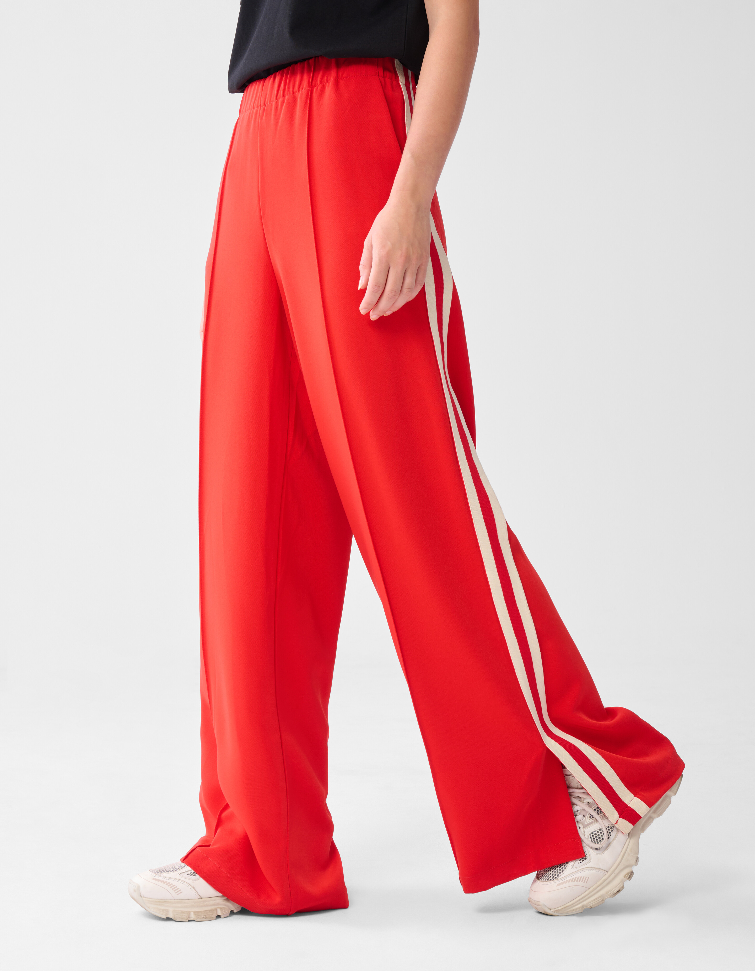 Seitenstreifen-Hose Rot SHOEBY WOMEN