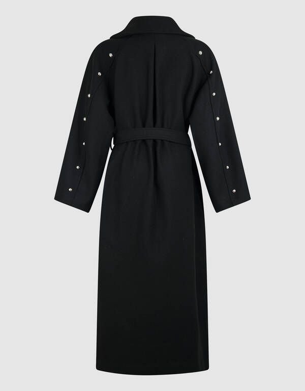 Nietenjacke Lang Schwarz SHOEBY WOMEN